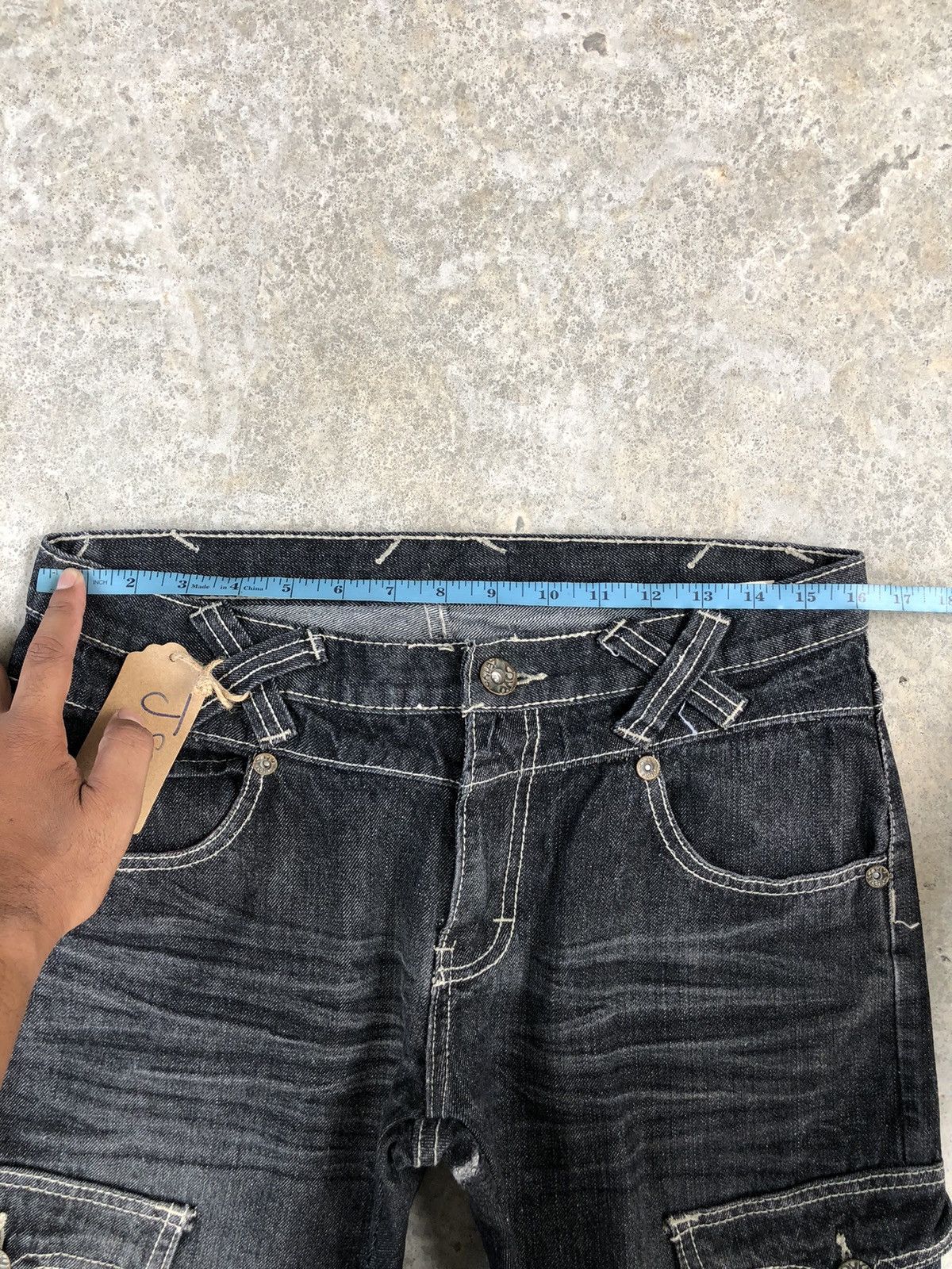 Japanese Brand Japanese Daily News Flared Jeans Distressed Jeans Size US 32 / EU 48 - 19 Thumbnail