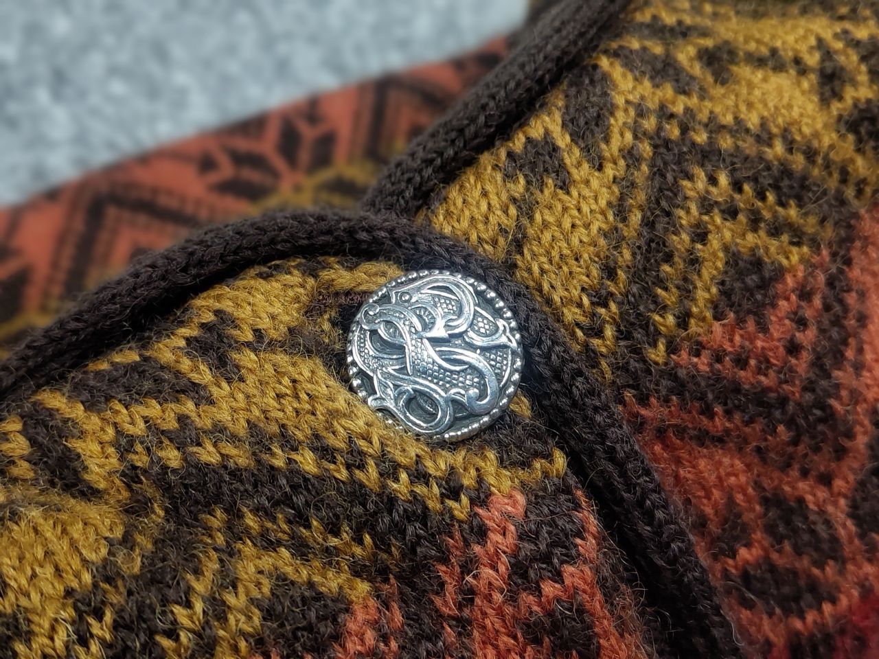Other Vintage Skjaeveland Of Norway Knit Cardigan Wool Sweater Size XS / US 0-2 / IT 36-38 - 10 Thumbnail