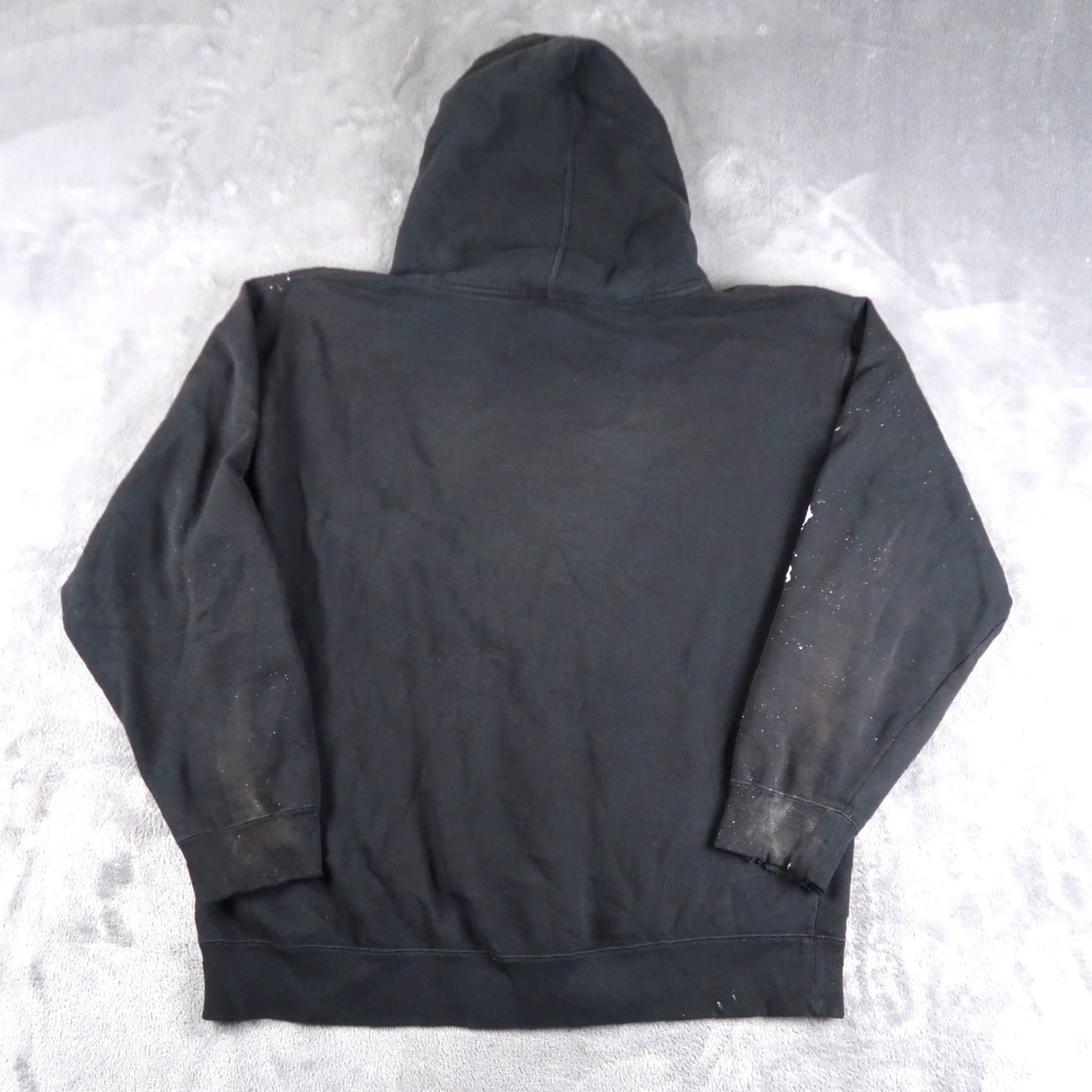 Billabong VINTAGE Billabong Grunge Hoodie Large Black Zip Up Sweatshirt Mens L Size US L / EU 52-54 / 3 - 2 Thumbnail