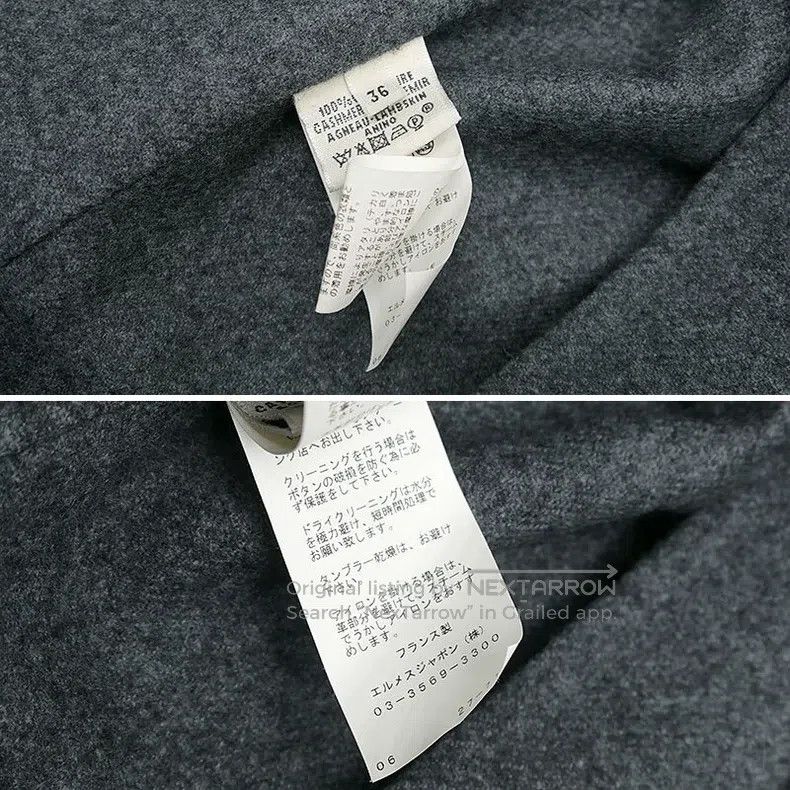 Hermes Hermes Cashmere Coat and Scarf Set Size XS / US 0-2 / IT 36-38 - 7 Thumbnail