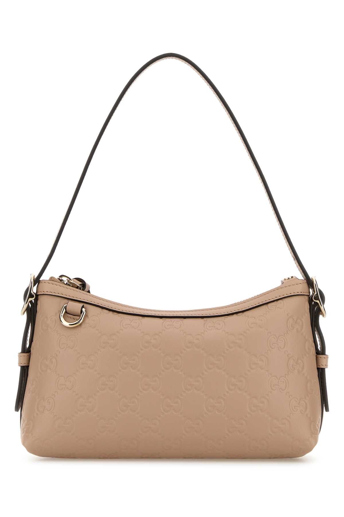 Gucci Powder Leather Shoulder Bag Size ONE SIZE - 1 Thumbnail