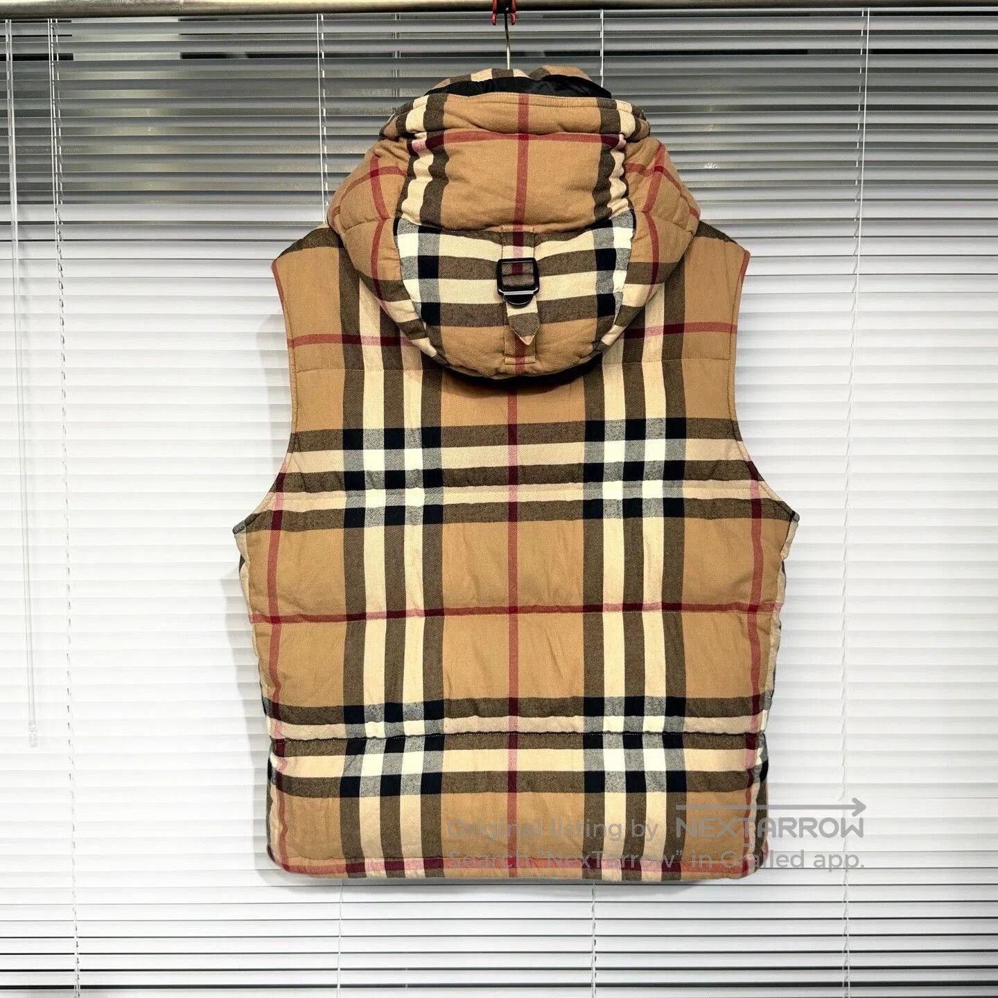 Burberry burberry down jacket with detachable sleeves. Size US L / EU 52-54 / 3 - 3 Thumbnail