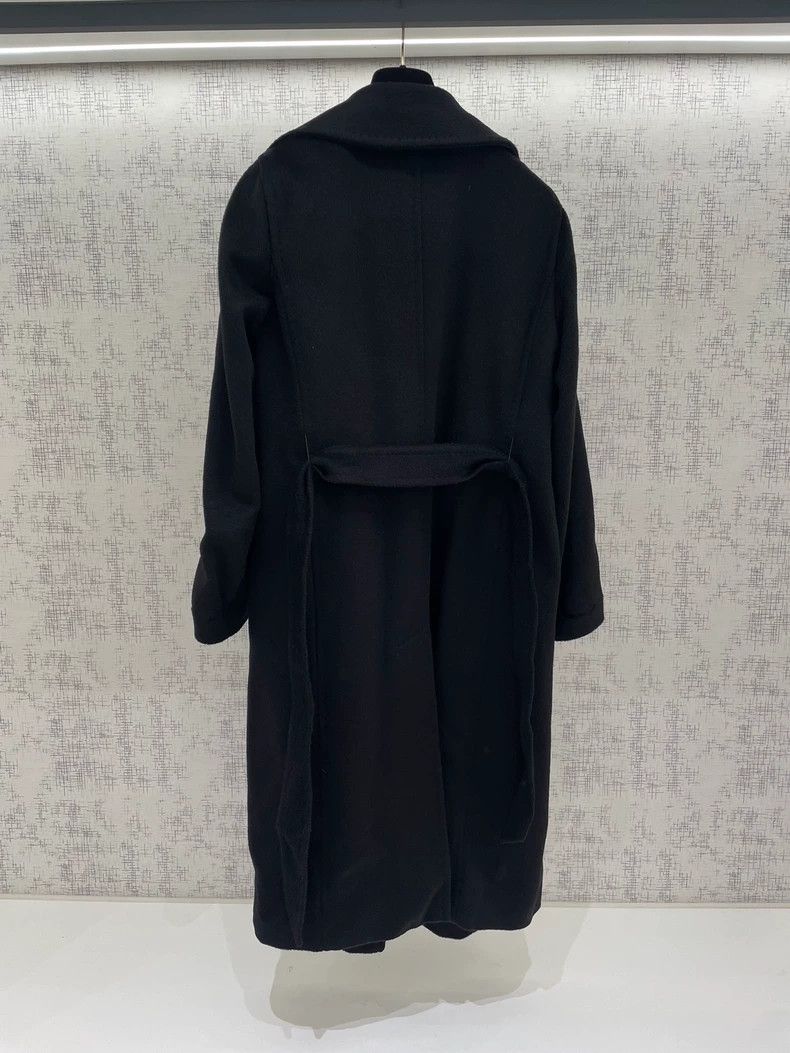Max Mara Max Mara Black Camel Coat Size S / US 4 / IT 40 - 2 Thumbnail