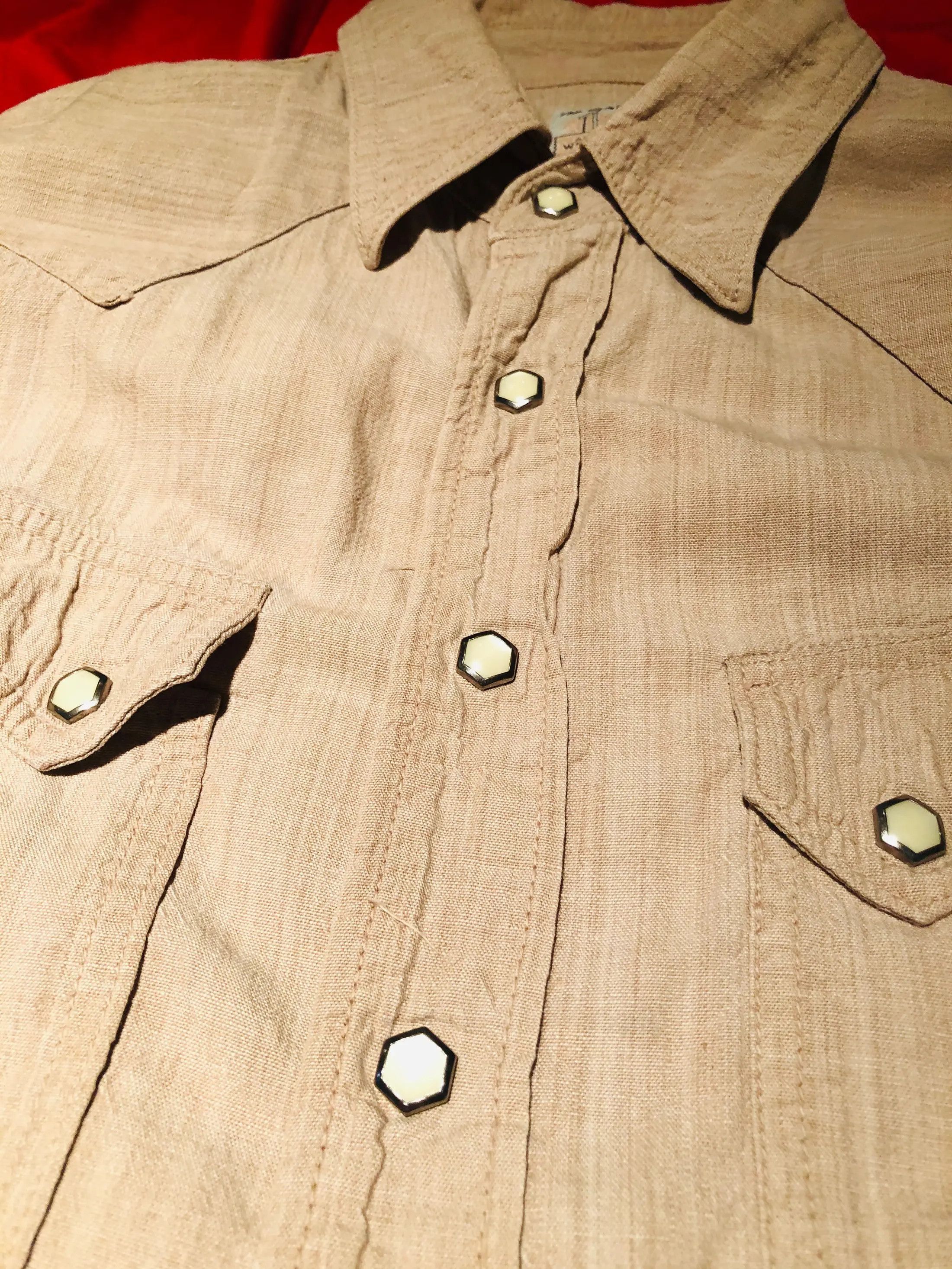 The Flat Head The Flat Head Western long sleeve shirt Size US S / EU 44-46 / 1 - 1 Thumbnail