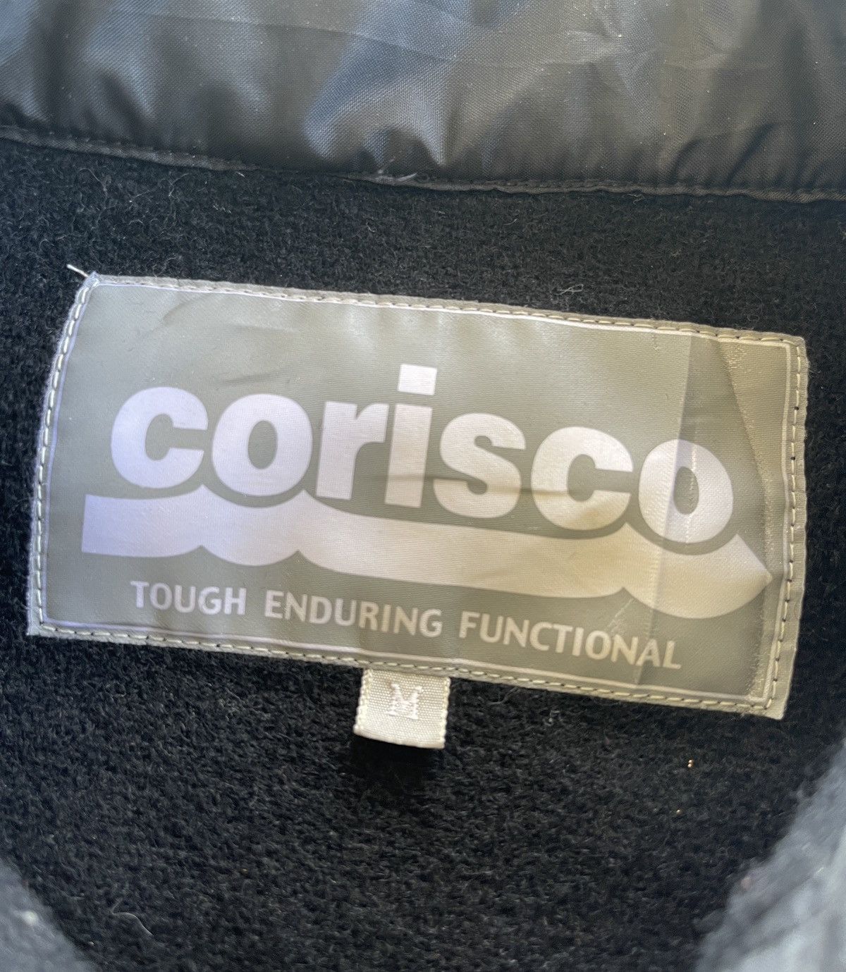 Japanese Brand Corisco Wool Leather Trim Shirt Jacket Size US M / EU 48-50 / 2 - 8 Thumbnail