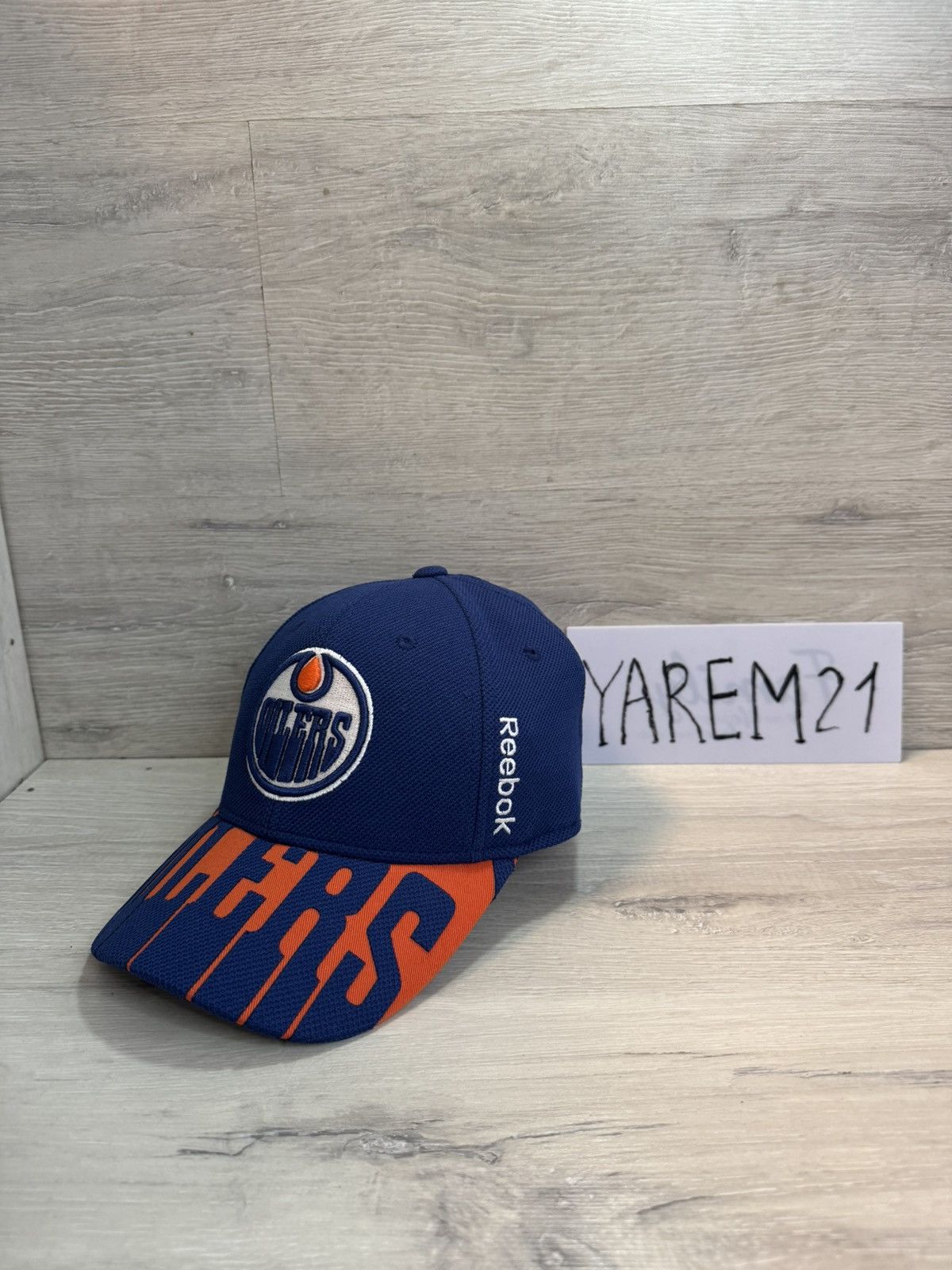 Reebok Edmonton Oilers reebok cap hat Size ONE SIZE - 1 Thumbnail