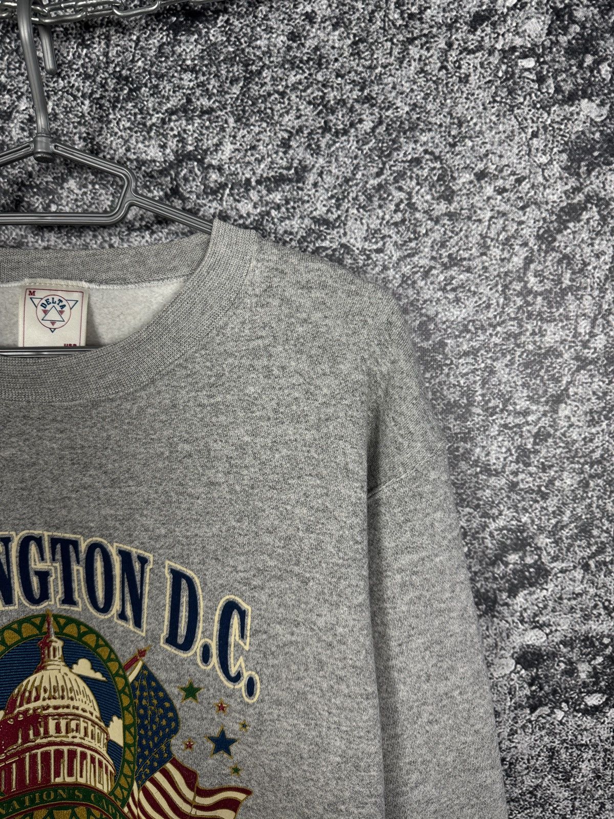 Vintage Washington D. C. Our Nation’s Capital Vintage Sweatshirt USA Size US M / EU 48-50 / 2 - 2 Thumbnail