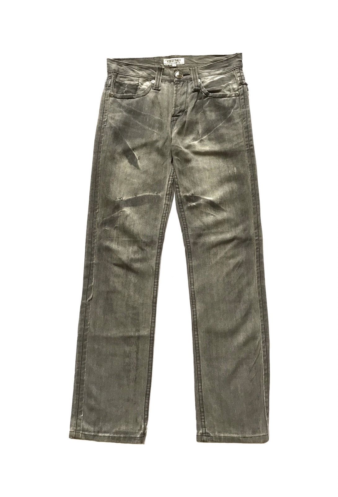 Japanese Brand × LOWBOX LOWBOX DISTRESSED JEANS Size US 29 - 1 Thumbnail