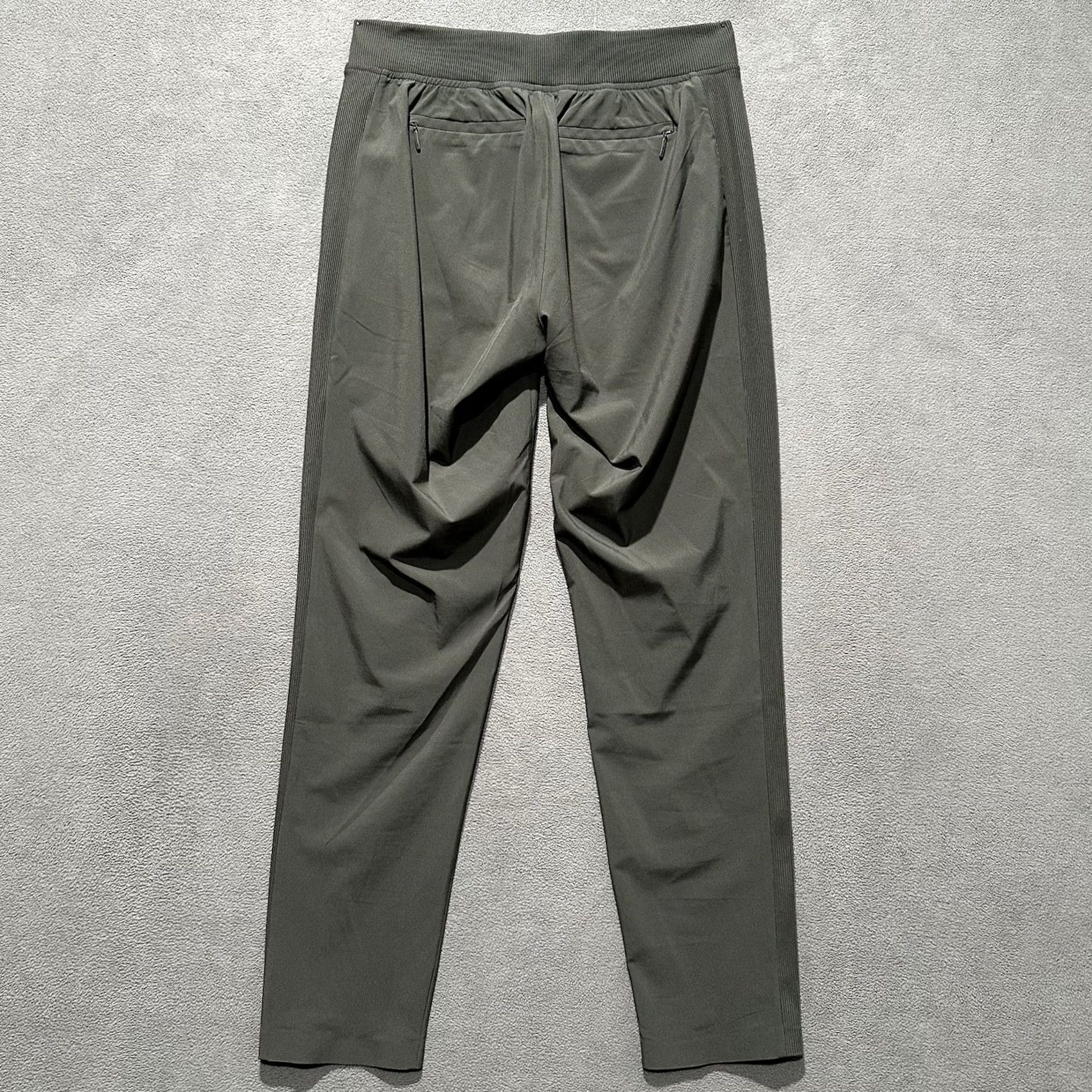 Athleta Athleta Brooklyn Ankle Pants Womens 0 Olive Green Casual Travel Size 25" / US 0 / IT 36 - 2 Thumbnail