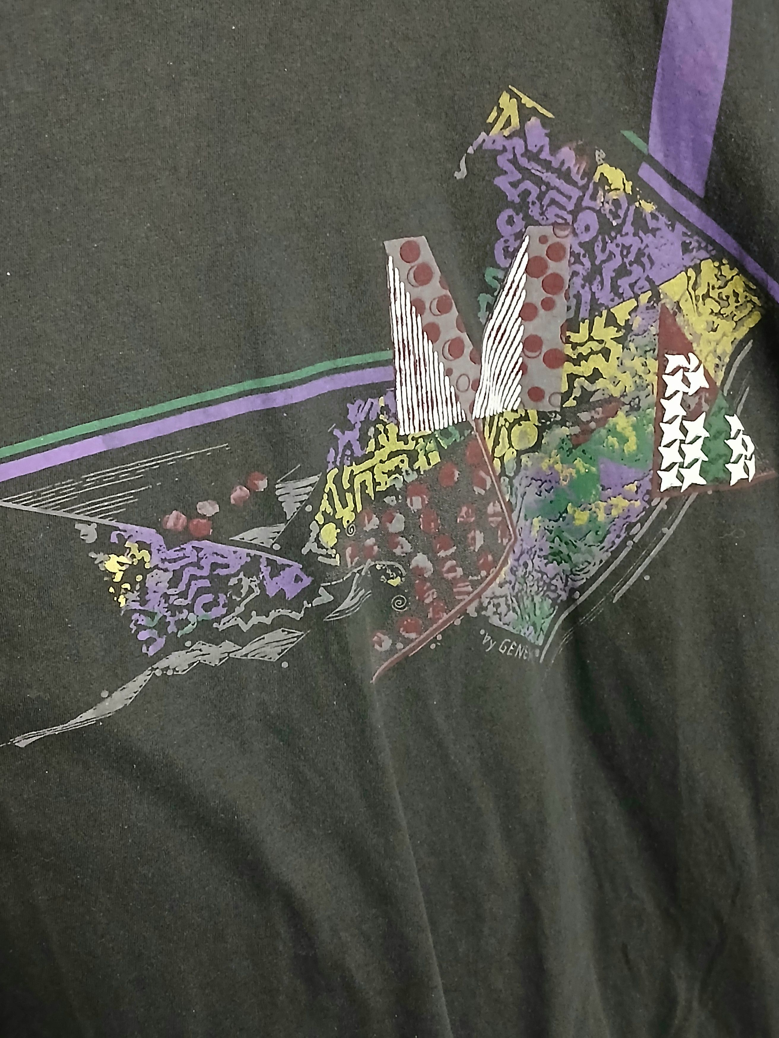 Band Tees × Vintage Vintage Genesis T-Shirt Size US XL / EU 56 / 4 - 3 Thumbnail