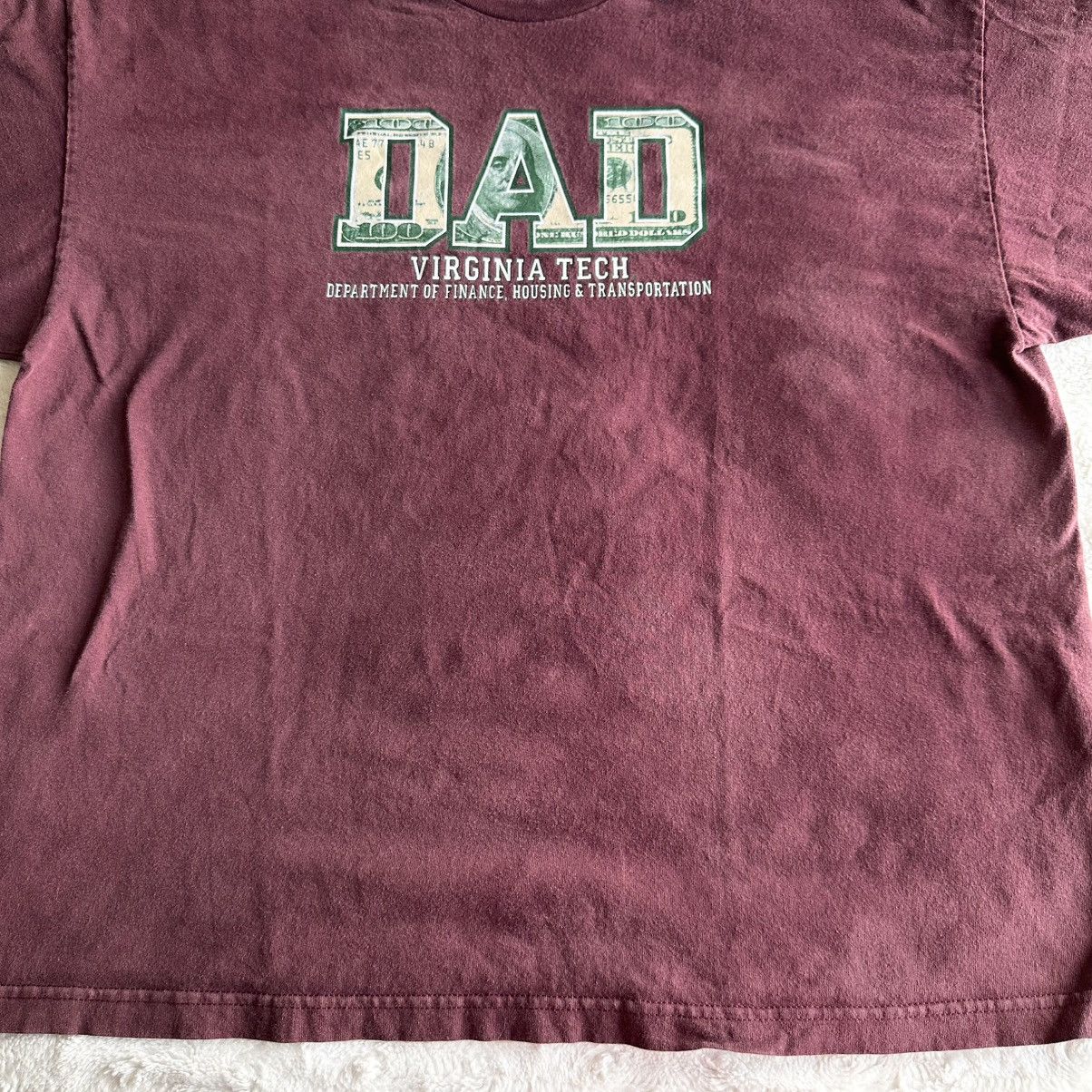 Other Vintage Virginia Tech Shirt Tee Mens XXL Maroon VT Hokies Size US XXL / EU 58 / 5 - 5 Thumbnail