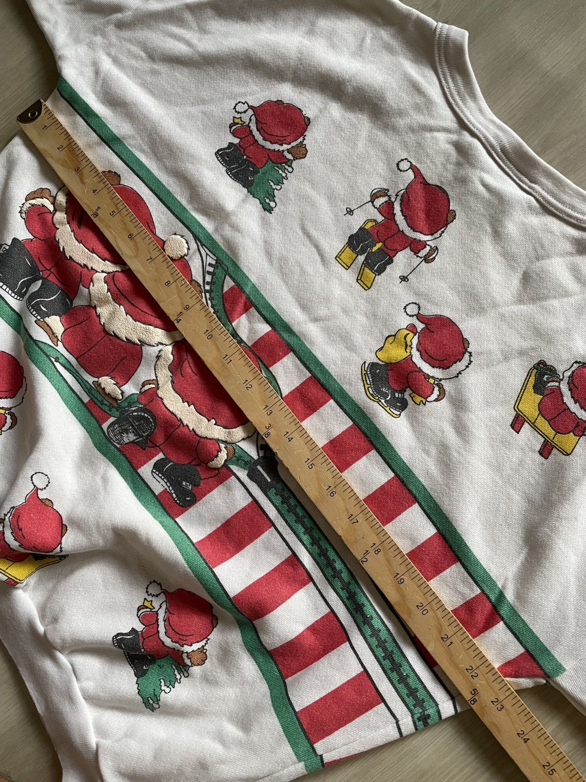 Vintage Vintage Christmas Winter Bears Sweater Double Side Sz M Size M / US 6-8 / IT 42-44 - 8 Thumbnail