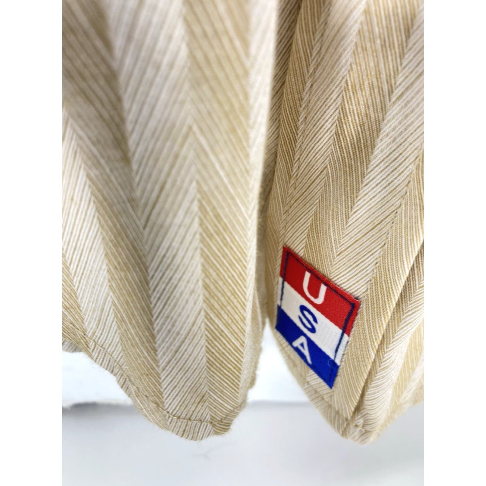 Equipment VINTAGE Cowboy Equipment Pearl Snap Shirt Men S Gold Stripe Western Embroidered Long Sleeve Snap Shirt Mens Gold Western Embroidered Size US S / EU 44-46 / 1 - 5 Thumbnail