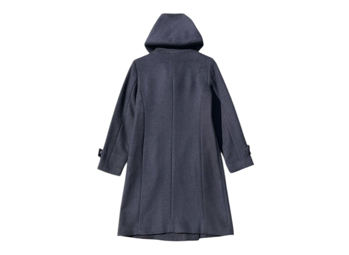 ATSURO TAYAMA 🔥Accept Binding🔥 Atsuro Tayama Black Wool Peacoat With Hood Size S / US 4 / IT 40 - 3 Thumbnail