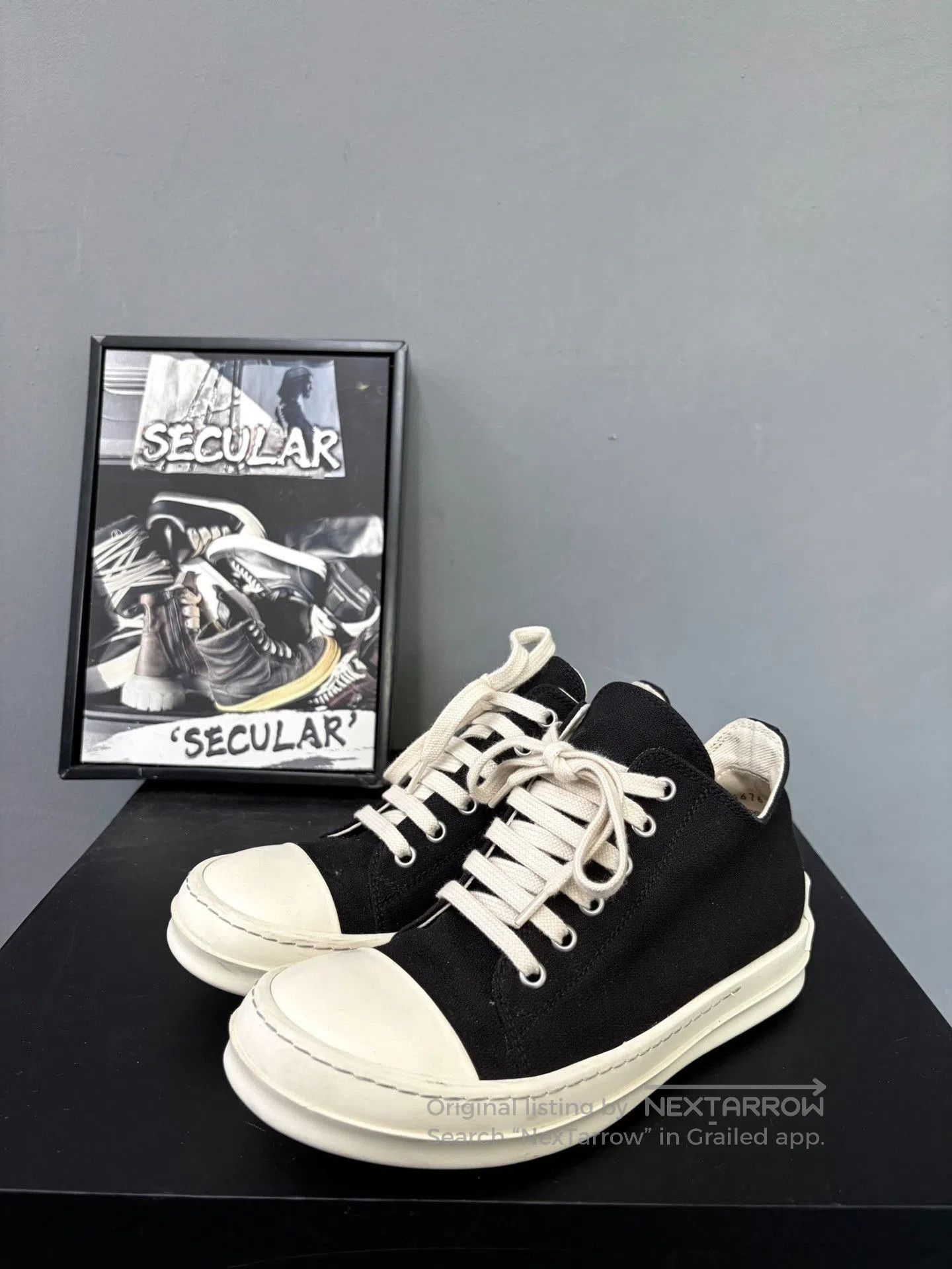 Rick Owens Drkshdw Rick Owens DRKSHDW Low. Size US 5 / IT 35 - 1 Thumbnail