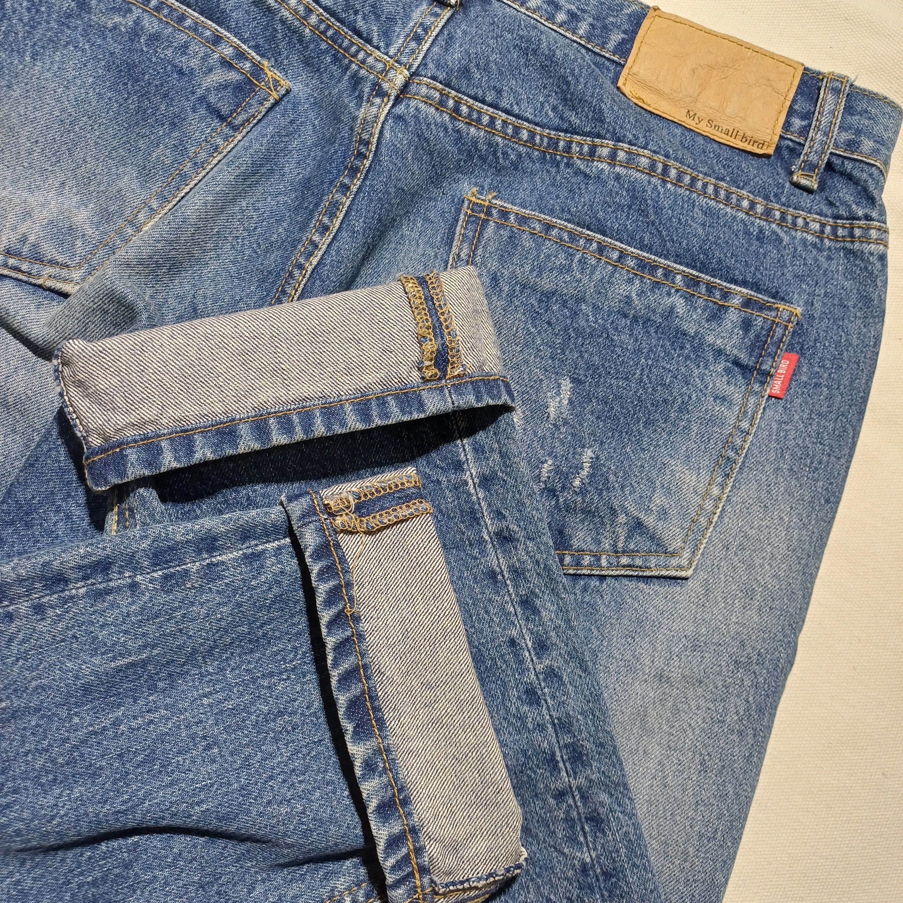Other Ripped Slim Jeans Small Birds Korea Size US 33 - 5 Thumbnail
