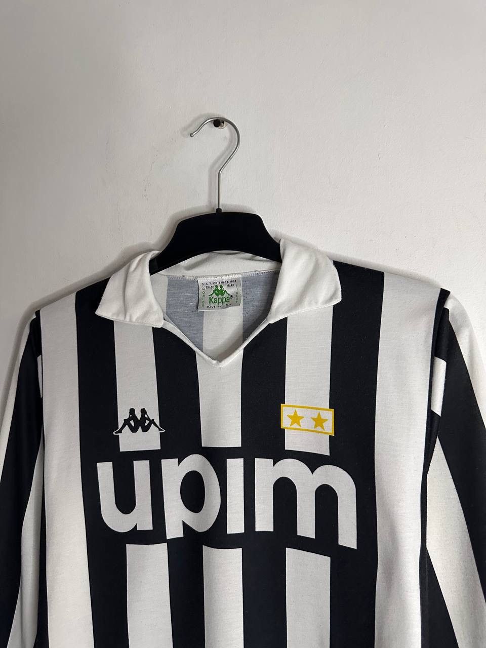 Kappa Vintage FC Juventus Kappa Upim Home Soccer Shirt 1989/90 LS Size US M / EU 48-50 / 2 - 16 Thumbnail