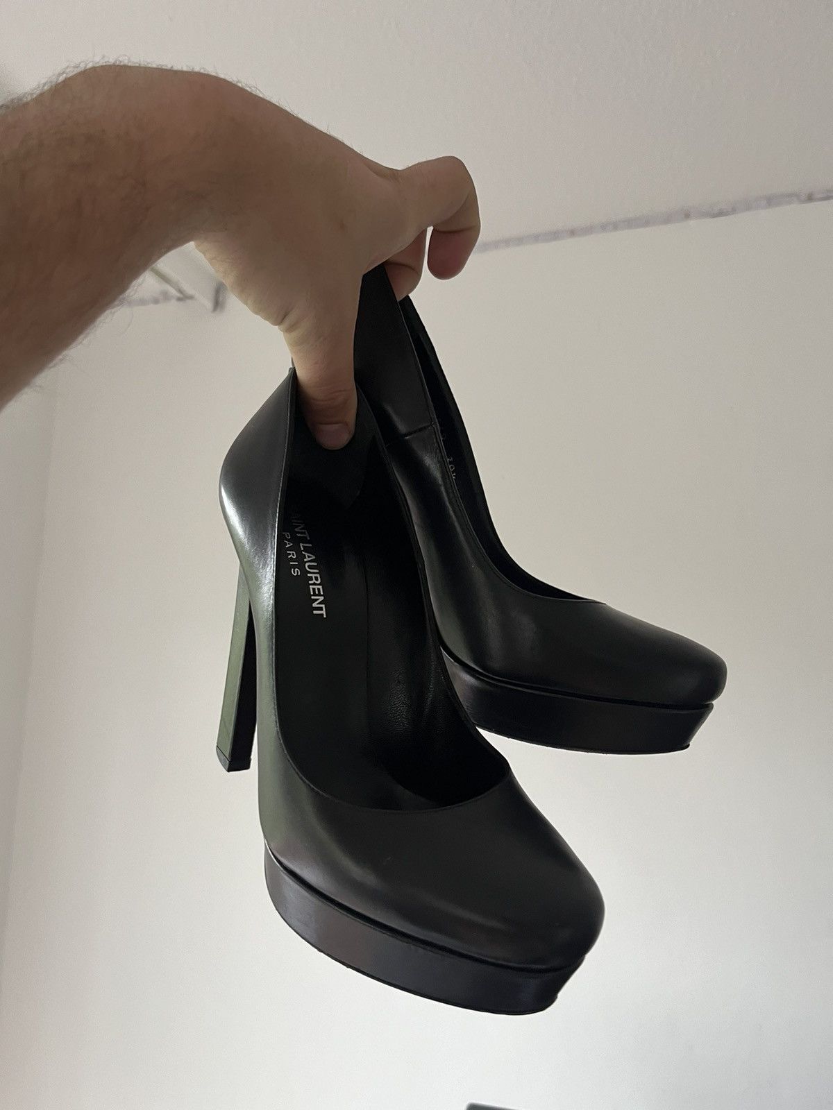 Yves Saint Laurent Yves Saint Laurant Heels black night Size US 8.5 / IT 38.5 - 6 Thumbnail