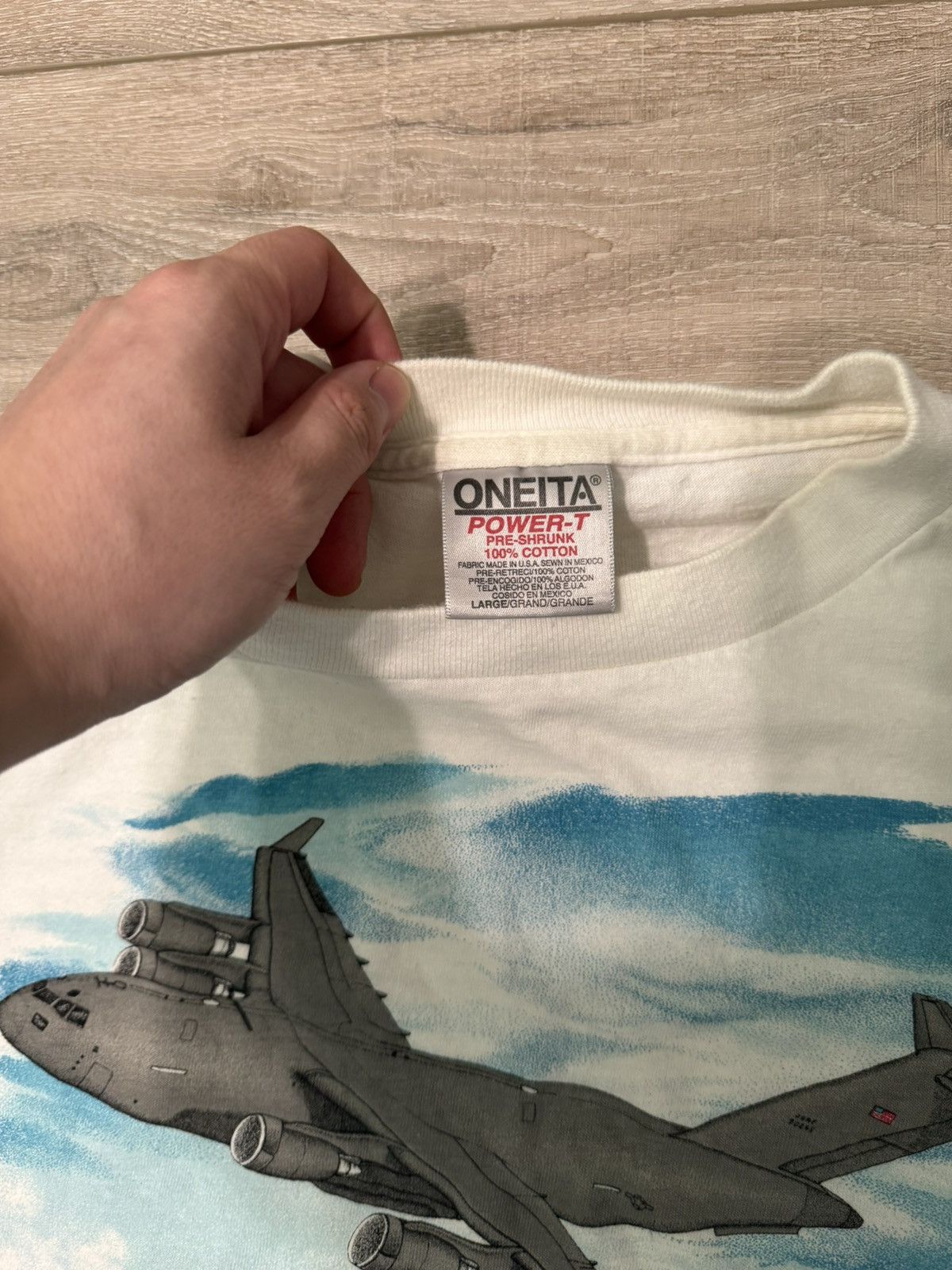 Vintage Vintage Plane Tee Size US L / EU 52-54 / 3 - 5 Thumbnail
