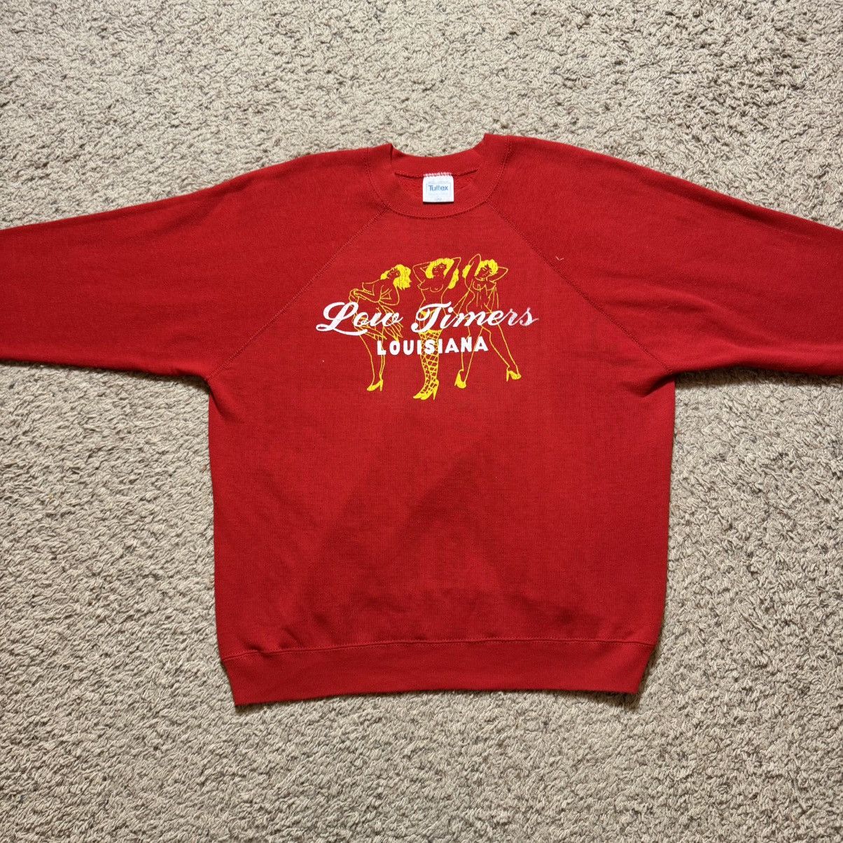 Vintage Vintage Low Timers Louisiana Strip Club Sweatshirt Size US L / EU 52-54 / 3 - 2 Thumbnail