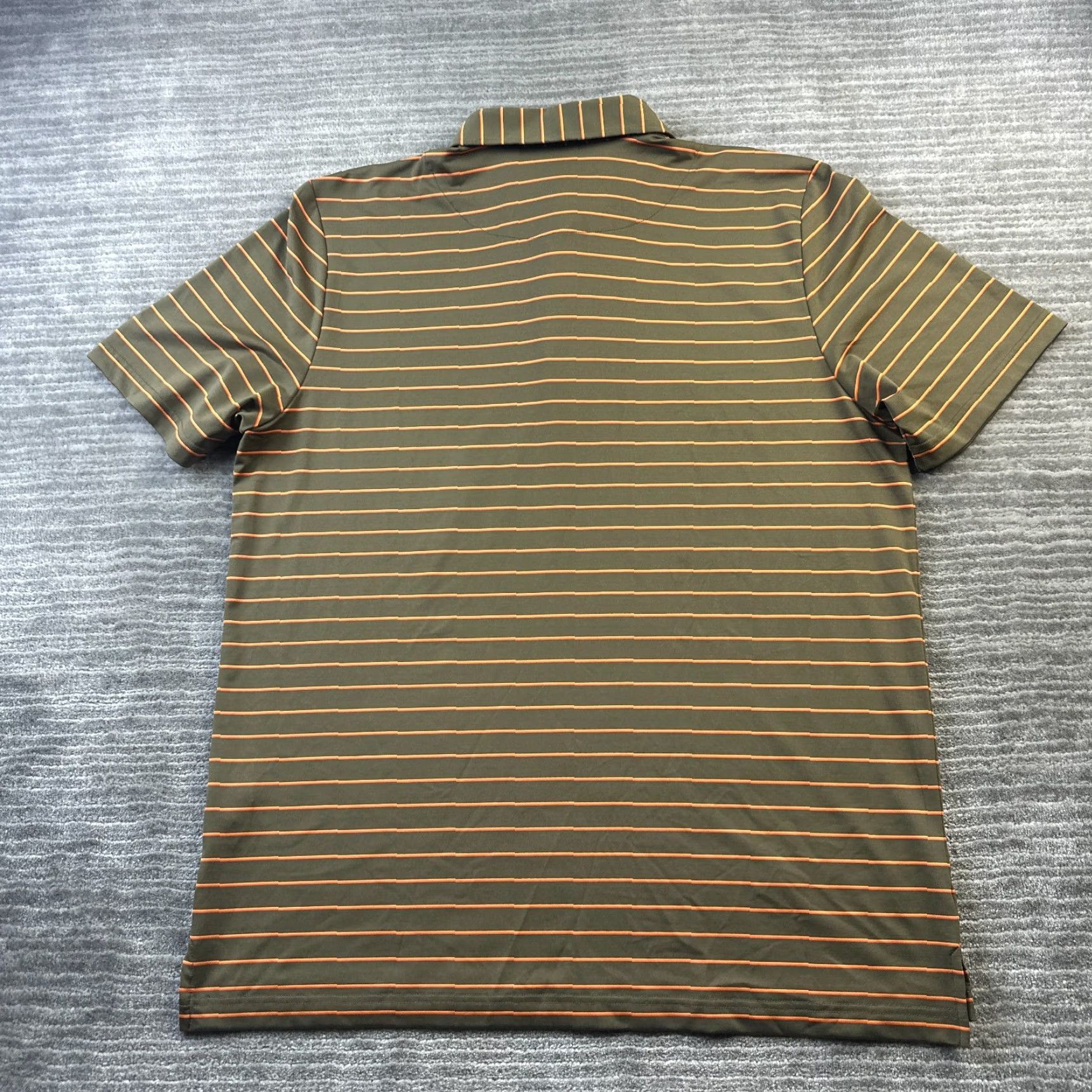 Vintage Good Good Polo Shirt Mens Large Green Orange Performance Logo Golf Size US L / EU 52-54 / 3 - 2 Thumbnail