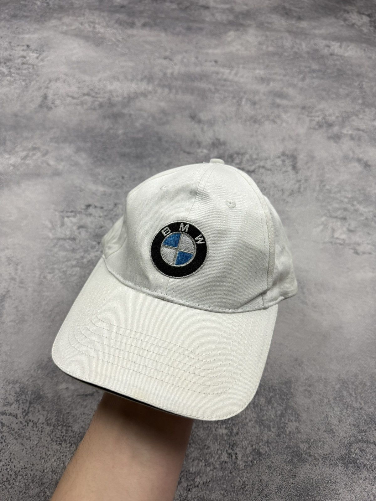 BMW Vintage BMW Racing Cap Hat Size ONE SIZE - 1 Thumbnail