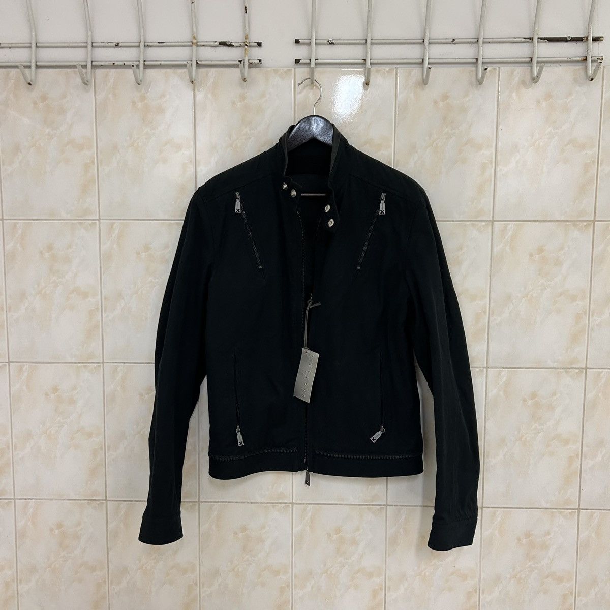 John Richmond JOHN RICHMOND Biker Rock Zip Jacket Size US M / EU 48-50 / 2 - 1 Thumbnail