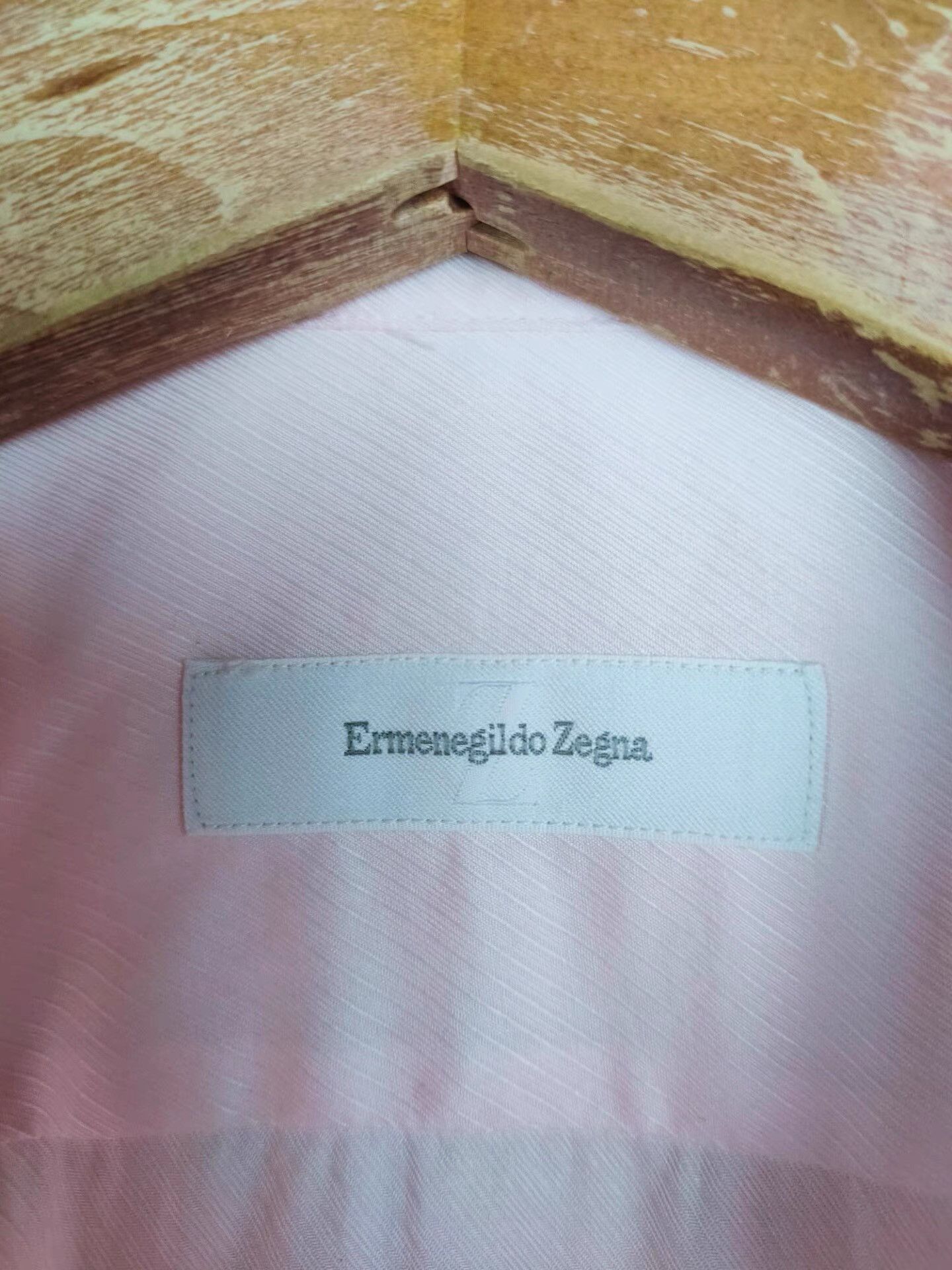 Ermenegildo Zegna Ermenegildo Zegna Men's Long Sleeve Shirt K29 Size US M / EU 48-50 / 2 - 4 Thumbnail
