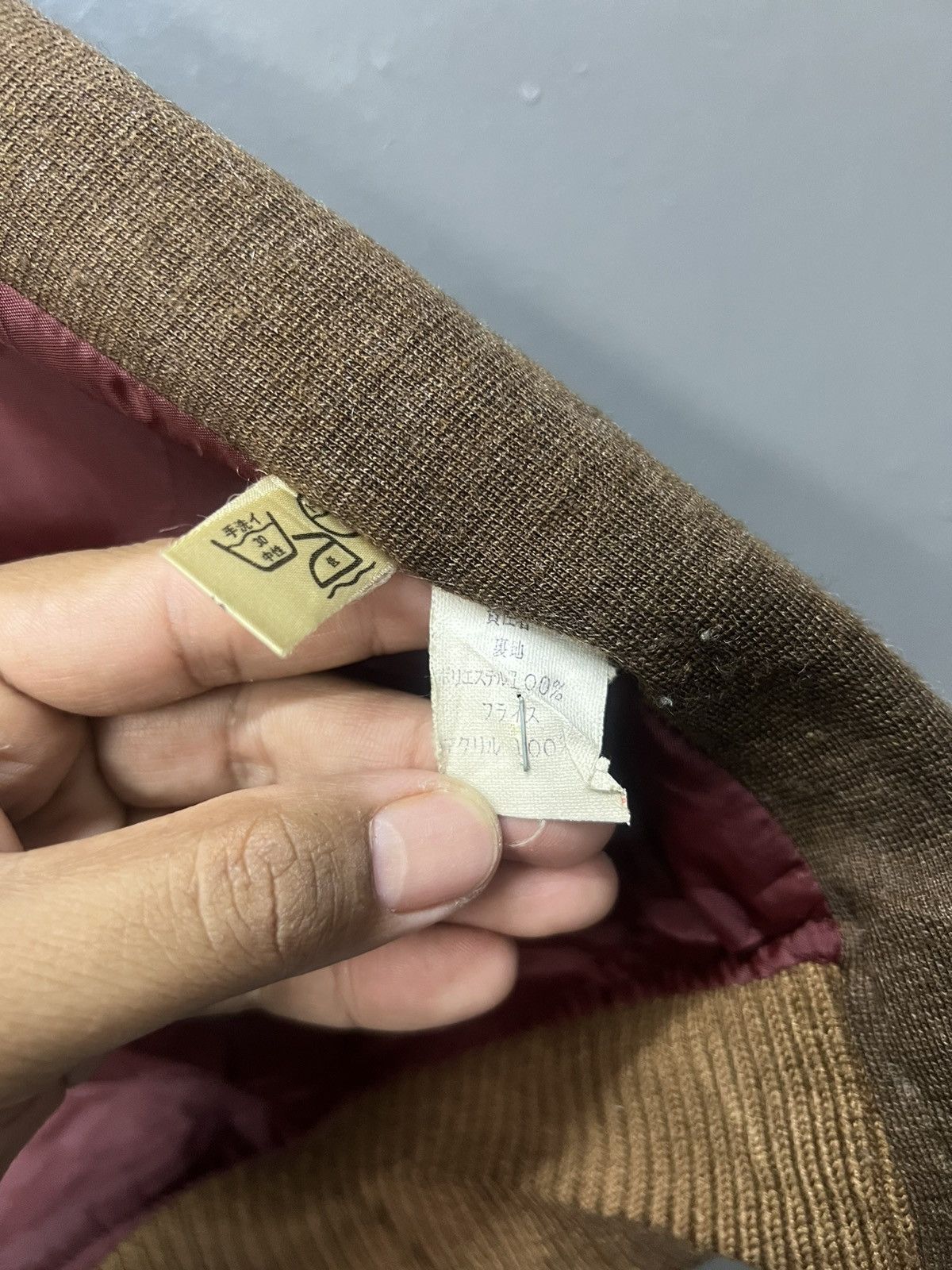 Vintage Vintage Norakuro Wool Varsity Jacket Size US S / EU 44-46 / 1 - 7 Thumbnail