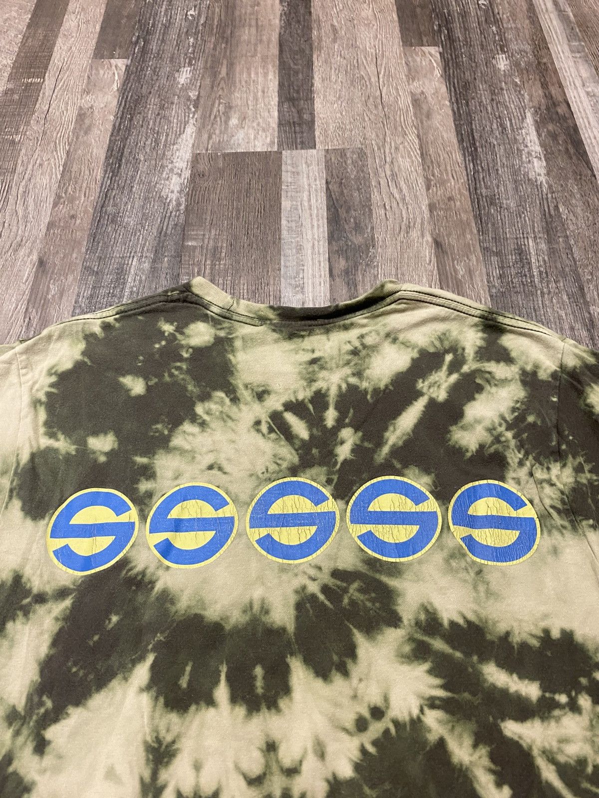 Stussy Stussy Tie Dye Rare Tee T shirt Y2K Front and Back Logo Size US M / EU 48-50 / 2 - 4 Thumbnail