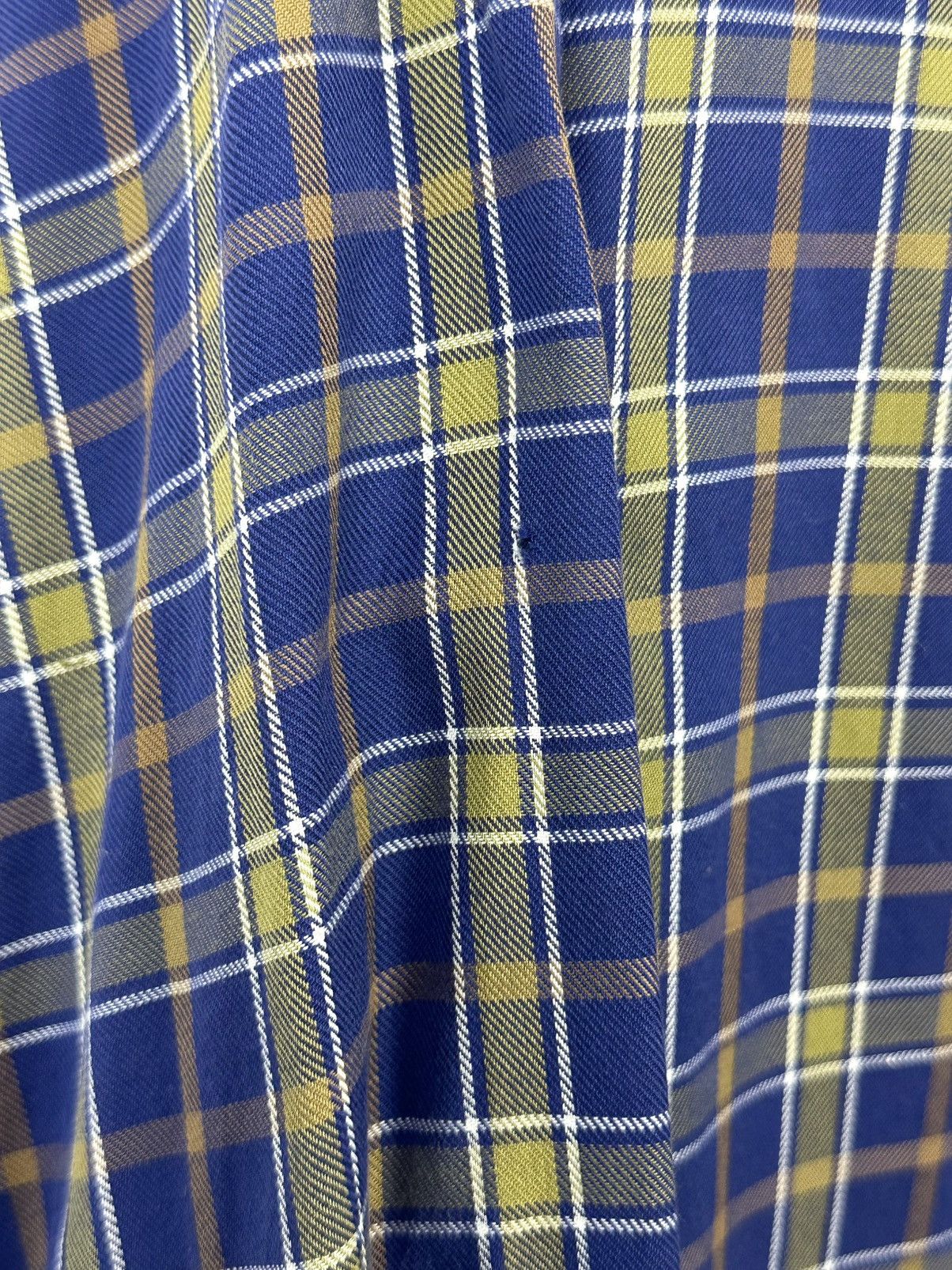 Burberry Vintage Burberrys Check Long Sleeve Logo Shirt Size US L / EU 52-54 / 3 - 7 Thumbnail
