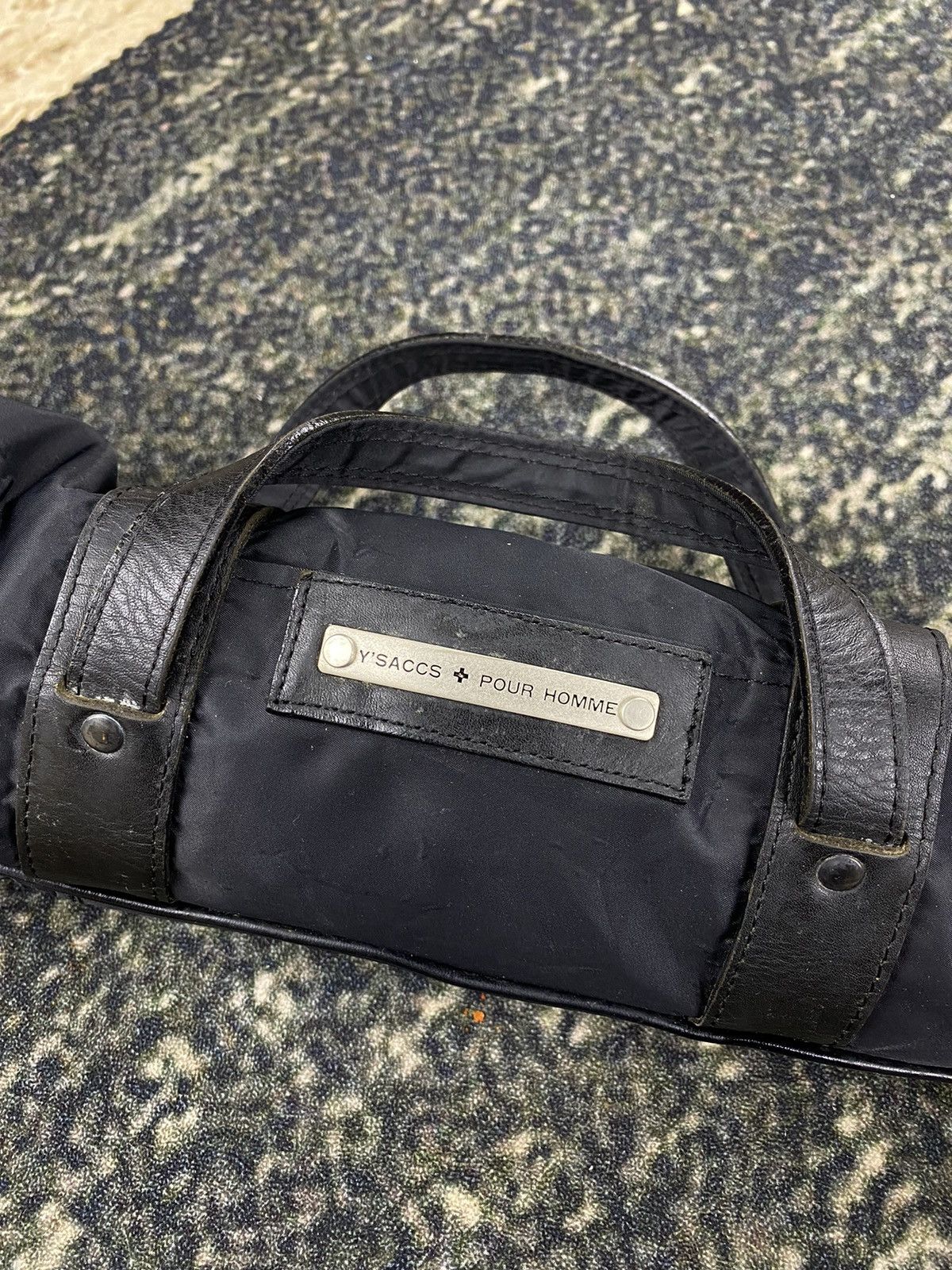 Yohji Yamamoto 🔥RARE🔥Vintage Y’SAAC Pour Homme by Yohji Yamamoto Golf Bag Size ONE SIZE - 8 Thumbnail