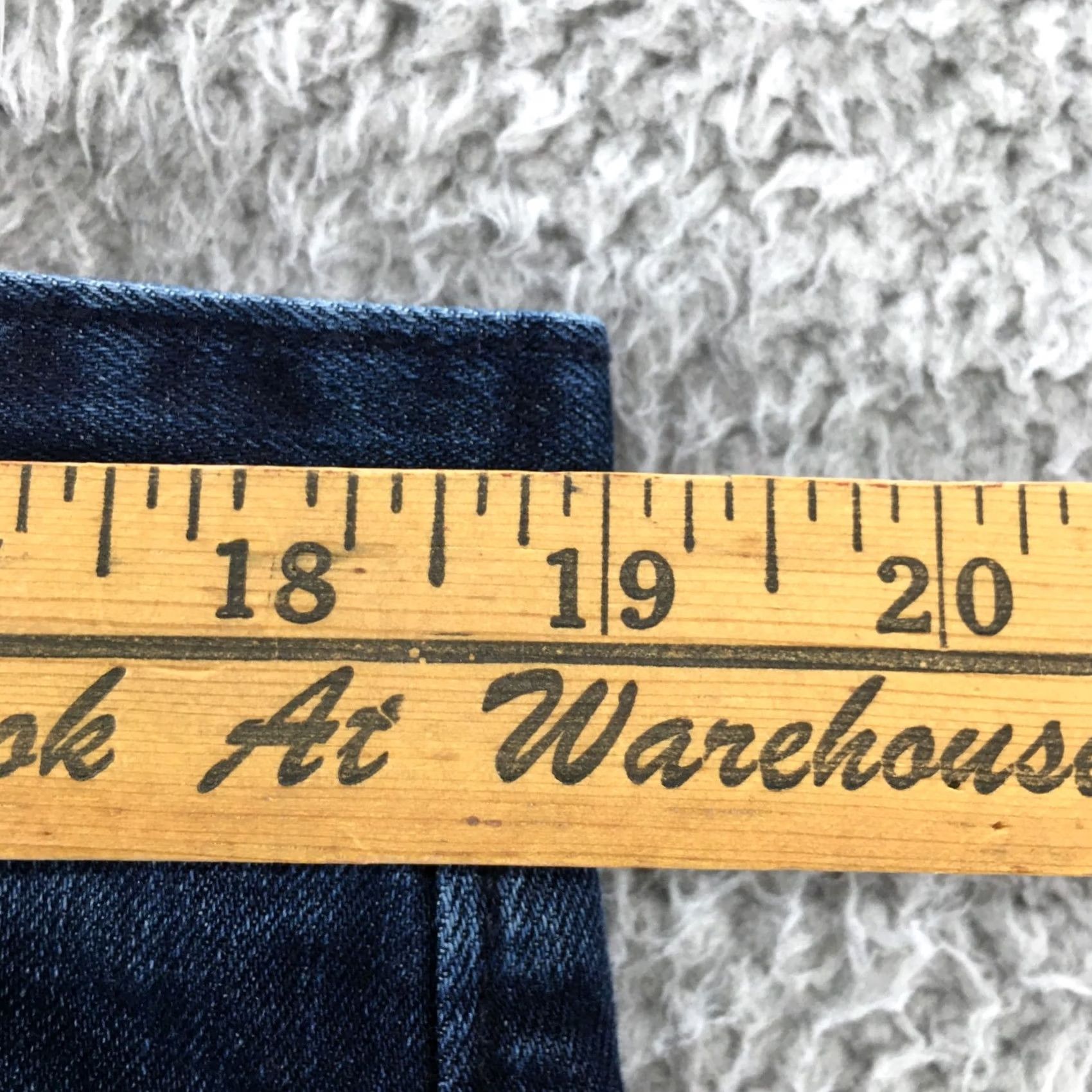 Calvin Klein Calvin Klein Jeans Mens 34/30 Straight Blue Denim Cotton Blend 5-Pocket Regular 38x29 Adults Mens Size US 34 / EU 50 - 7 Thumbnail
