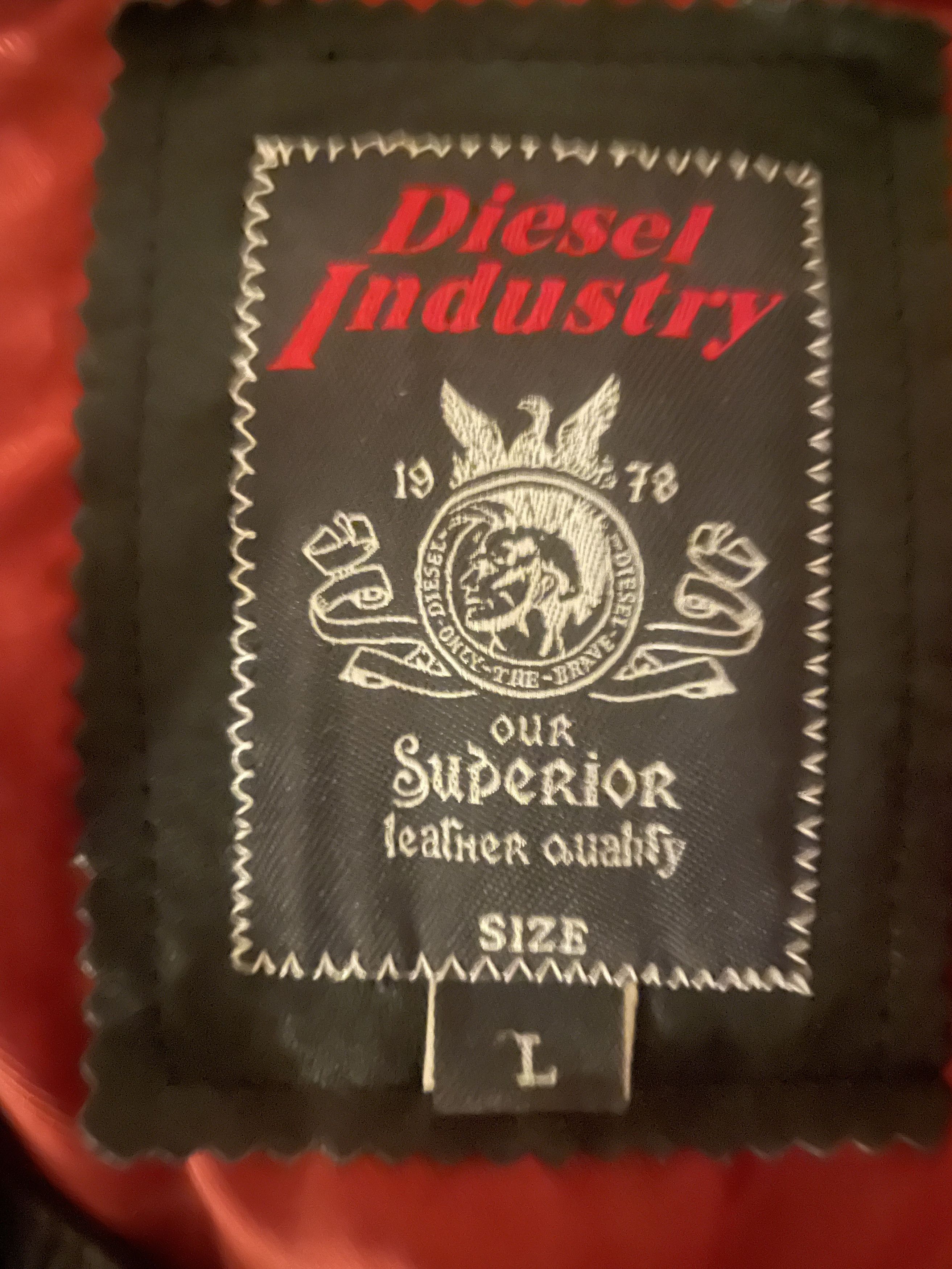 Diesel Diesel L-Motard / L-Sporty Leather Jacket – Vintage Size US L / EU 52-54 / 3 - 3 Thumbnail