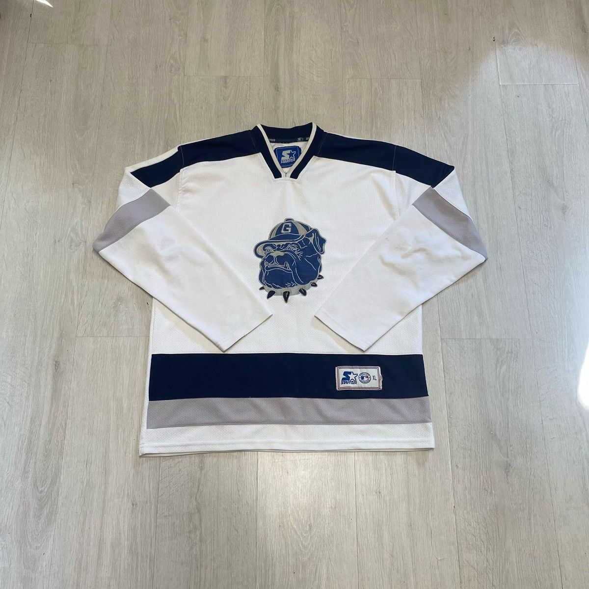 Starter Vintage Georgetown hoyas hokey jersey Size US XL / EU 56 / 4 - 1 Thumbnail