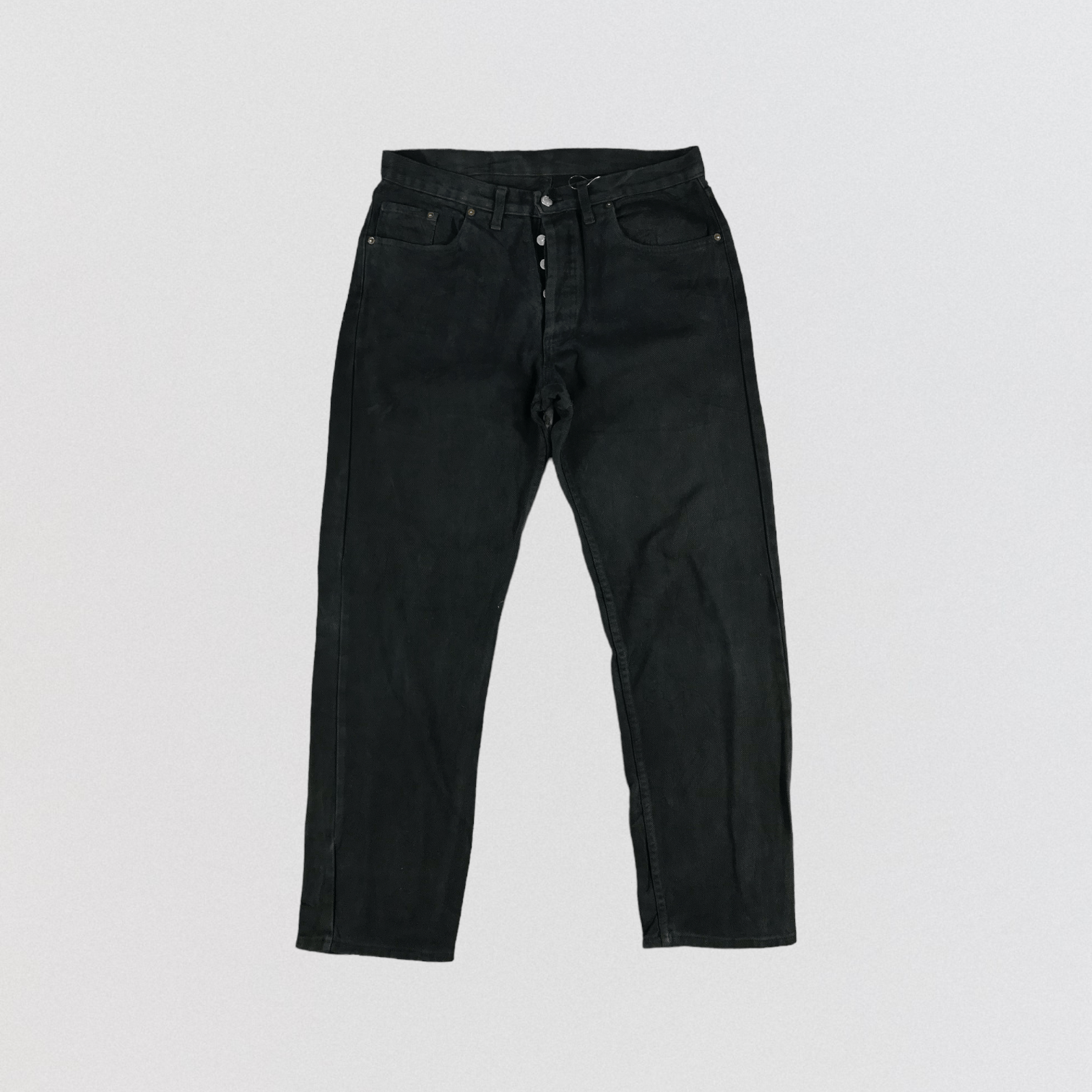 Levi's 90s Vintage Distress Levis 501 Jeans-JM2113 Size US 34 / EU 50 - 1 Thumbnail