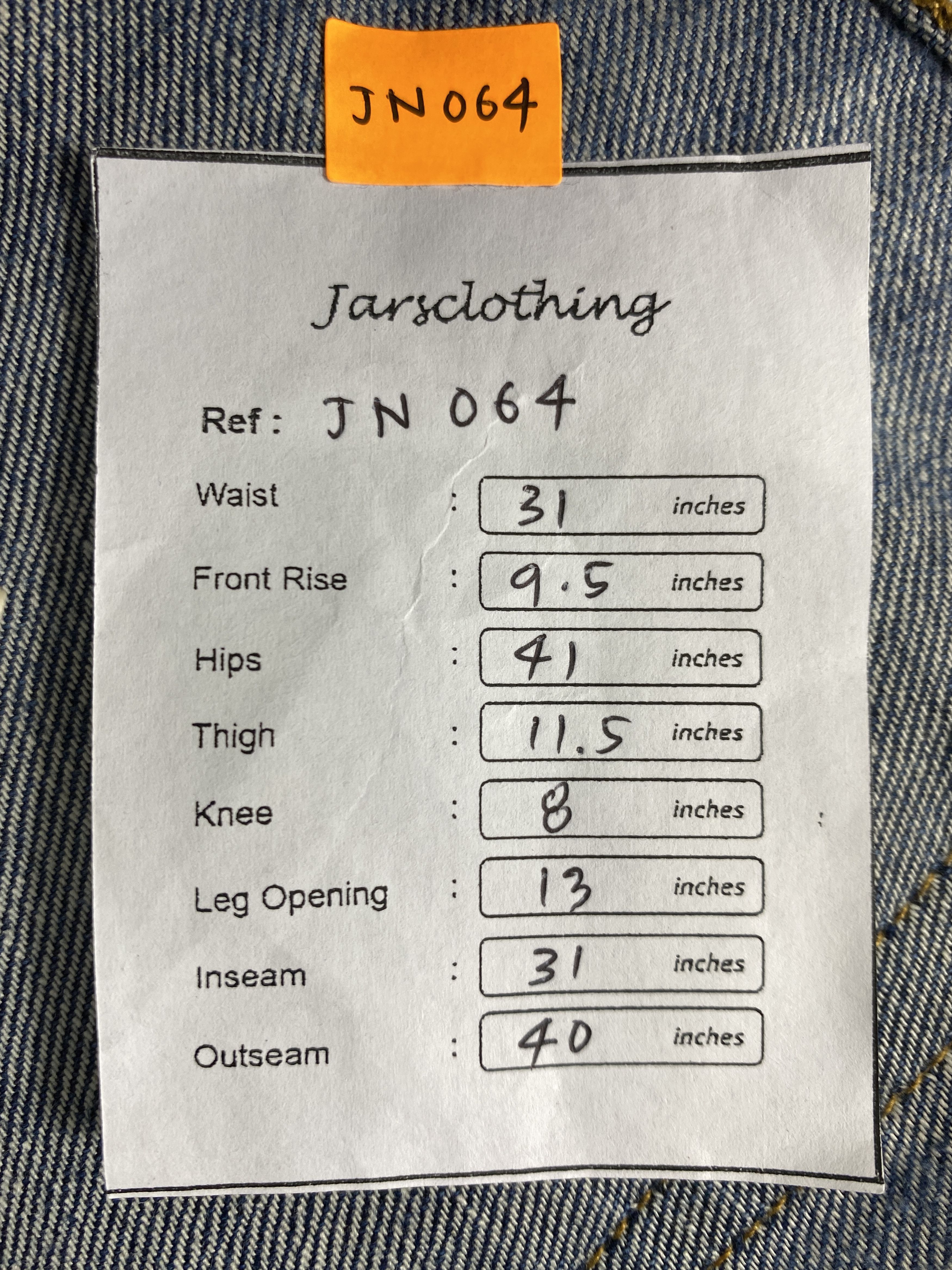 Levi's Vintage Levi's 511 Distressed Denim 31x31 JN064 Size US 31 - 8 Thumbnail