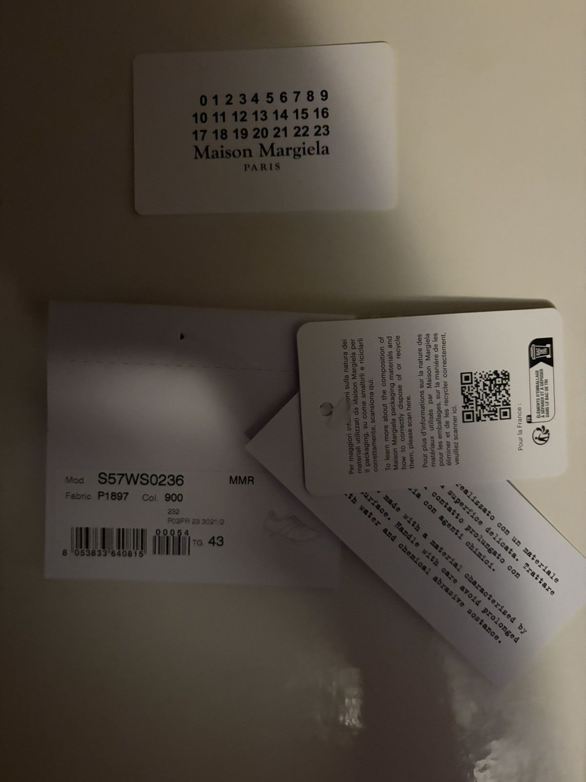 Maison Margiela Maison Margiela - Black Replica GAT Size 10 43 Size US 10 / EU 43 - 6 Thumbnail