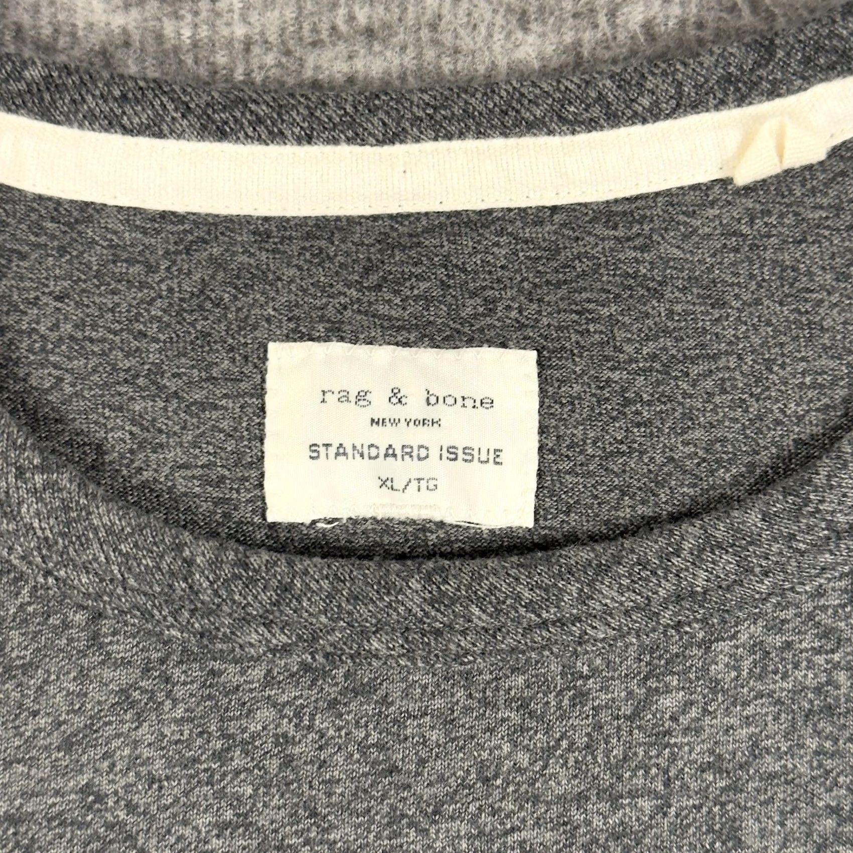 Rag & Bone Rag & Bone Standard Issue Shirt Mens XL Gray Soft Pocket Crewneck Tee Casual Size US XL / EU 56 / 4 - 2 Thumbnail