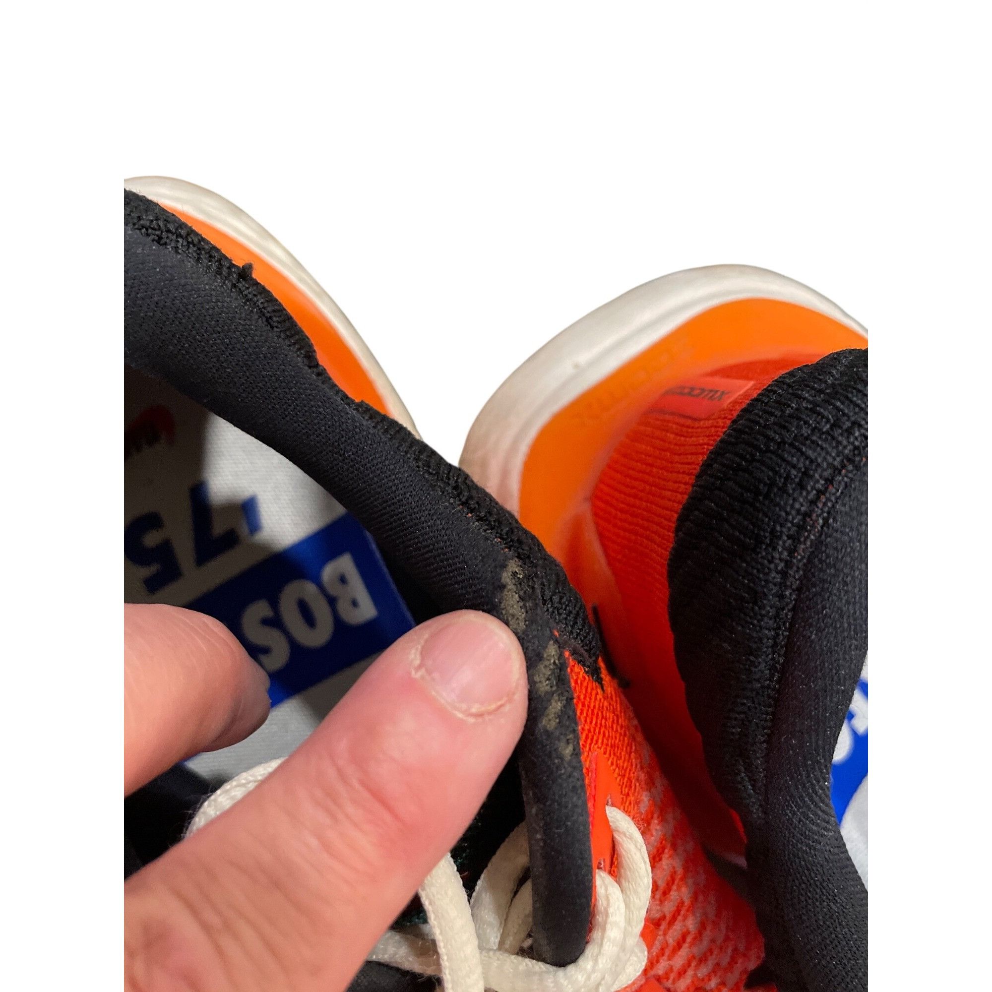 Nike Nike Air Zoom "75" Mens invicible run flyknit orange sneakes Size US 12.5 / EU 45-46 - 14 Thumbnail