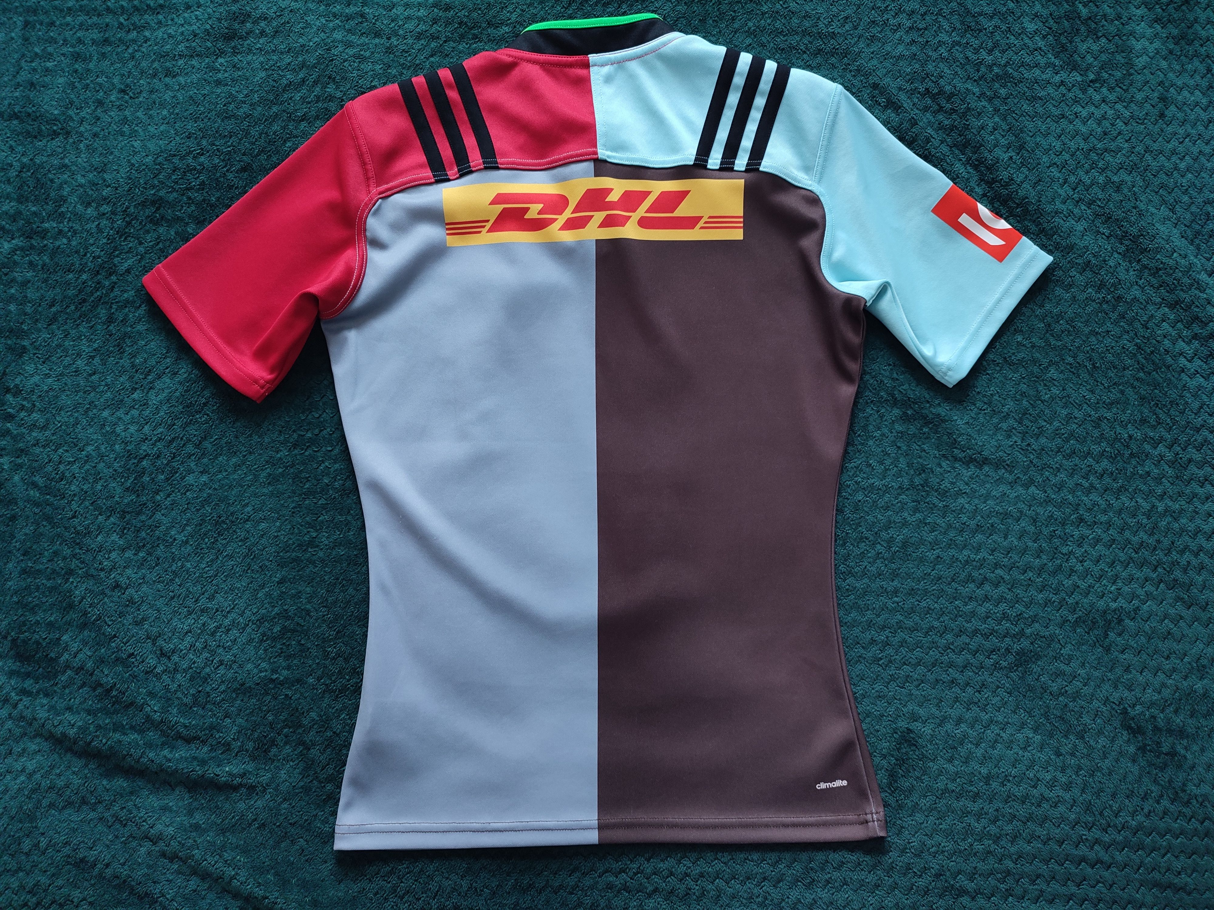 Adidas Harlequins London Rugby 2015/16 Adidas Jersey Shirt Size US S / EU 44-46 / 1 - 9 Thumbnail