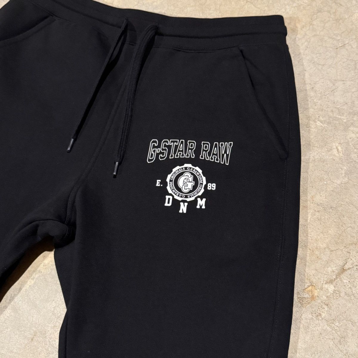 G-Star Brand New G-Star Raw Collegiate Logo Jogger Sweatpants Size US 36 / EU 52 - 3 Thumbnail