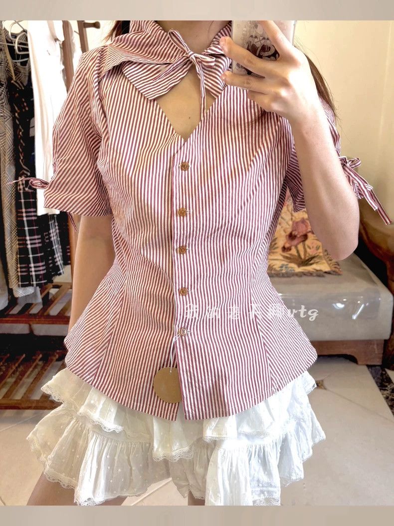 Vivienne Westwood Vivienne Westwood Striped shirt Size M / US 6-8 / IT 42-44 - 7 Thumbnail