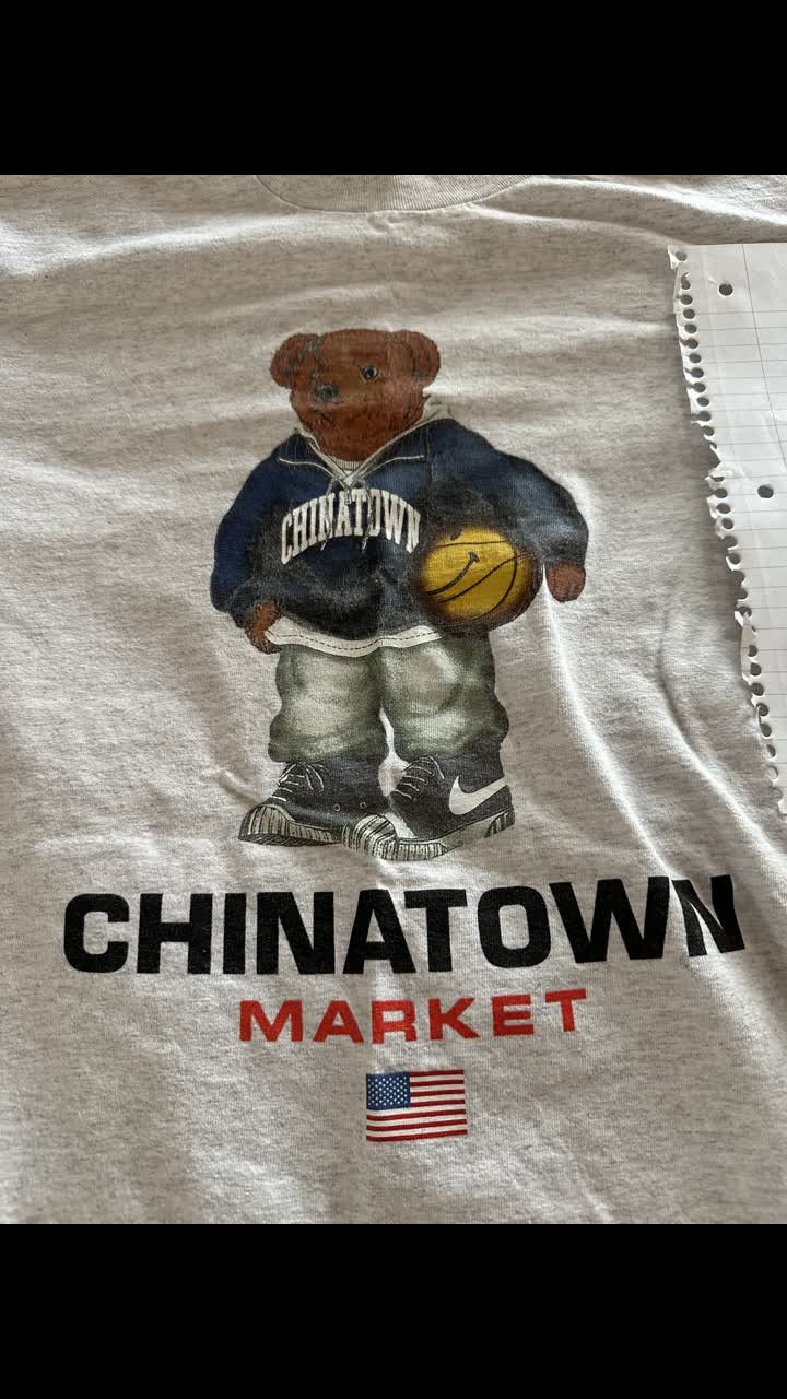 Market Chinatown Market Bootleg Polo Bear Tee Size US L / EU 52-54 / 3 - 2 Thumbnail