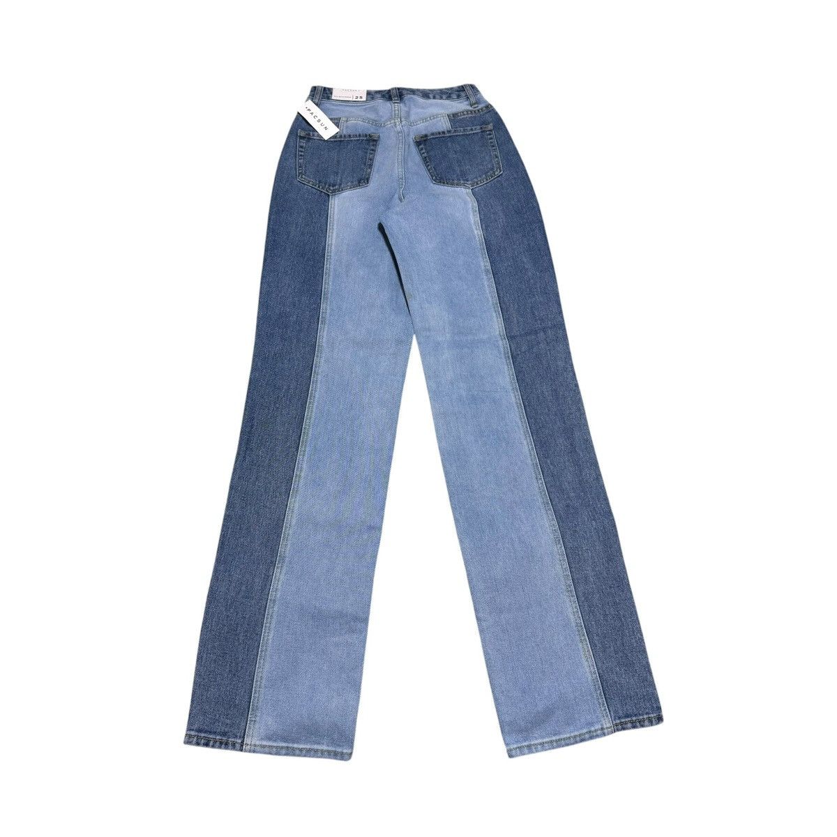 Pacsun NWT Pacsun 90’s Boyfriend Colorblock Blue Jeans Women’s 25 Size 25" / US 0 / IT 36 - 2 Thumbnail