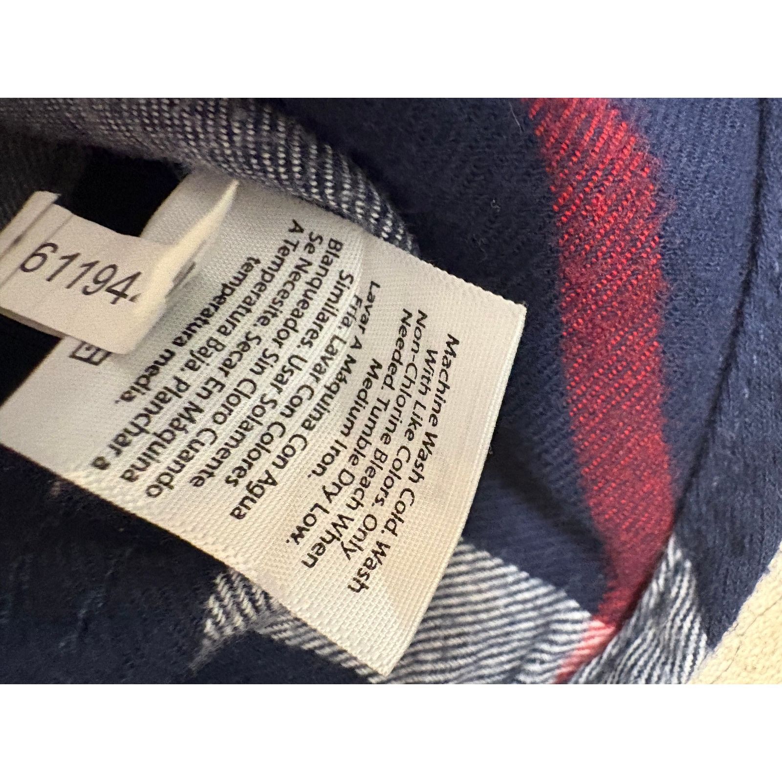 George George Plaid Flannel Button Up Shirt Classic Y2K Streetwear Size US M / EU 48-50 / 2 - 8 Thumbnail