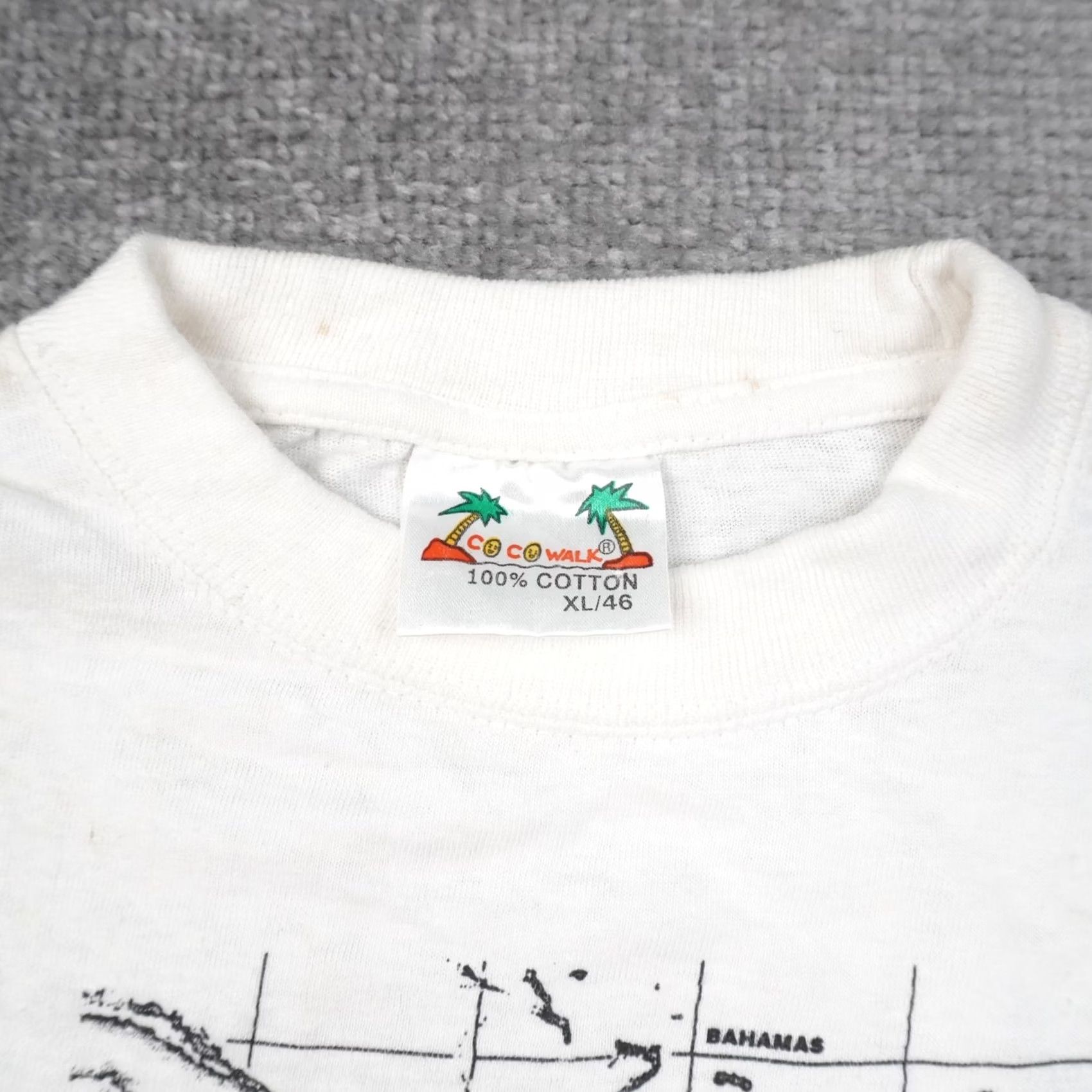 Vintage VINTAGE St. Thomas Virgin Islands Ship Mens Large White Short Sleeve T-Shirt Size US L / EU 52-54 / 3 - 6 Thumbnail