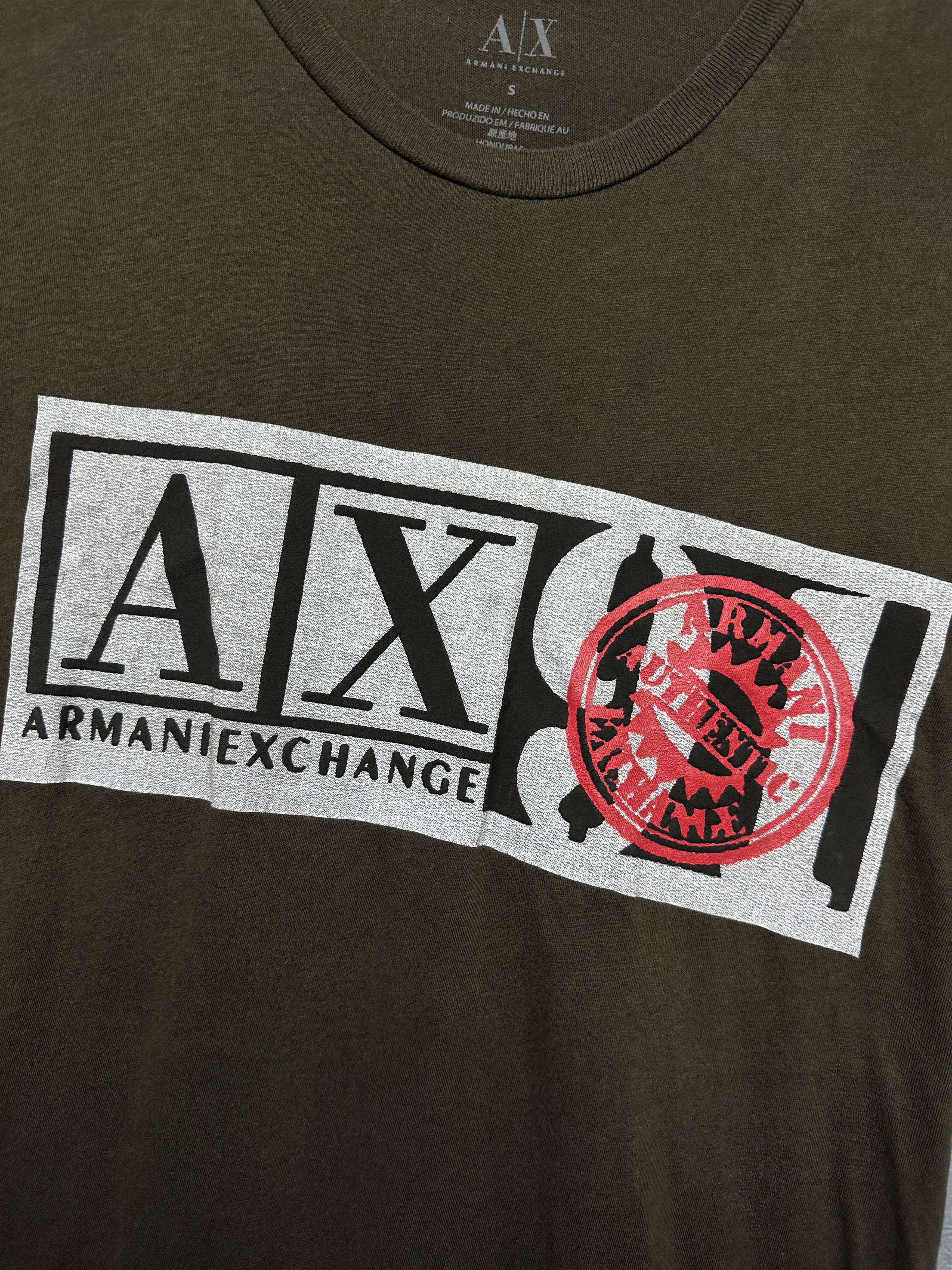 Armani Exchange Armani Exchange Mens T-Shirt Size US S / EU 44-46 / 1 - 3 Thumbnail