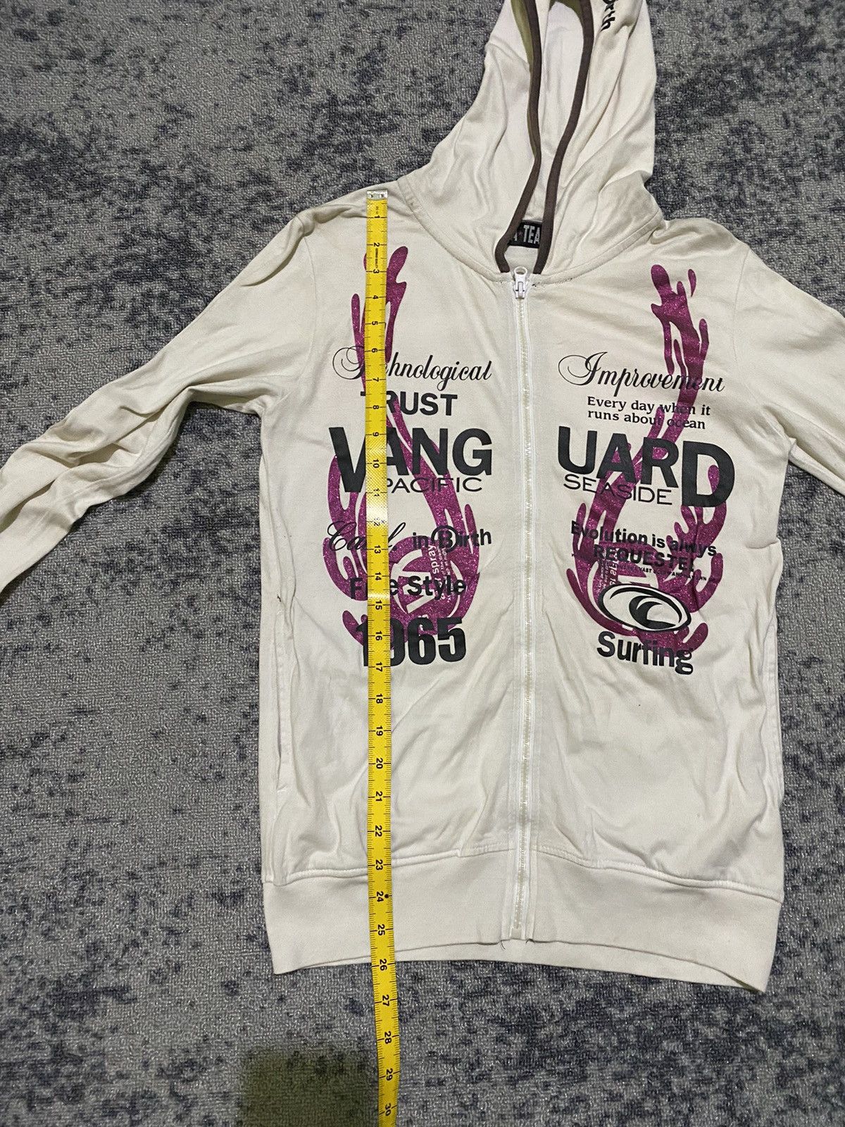 Hysteric Glamour Y2k Zapa Tear ifsixwasnine style zip hoodie Size US L / EU 52-54 / 3 - 9 Thumbnail