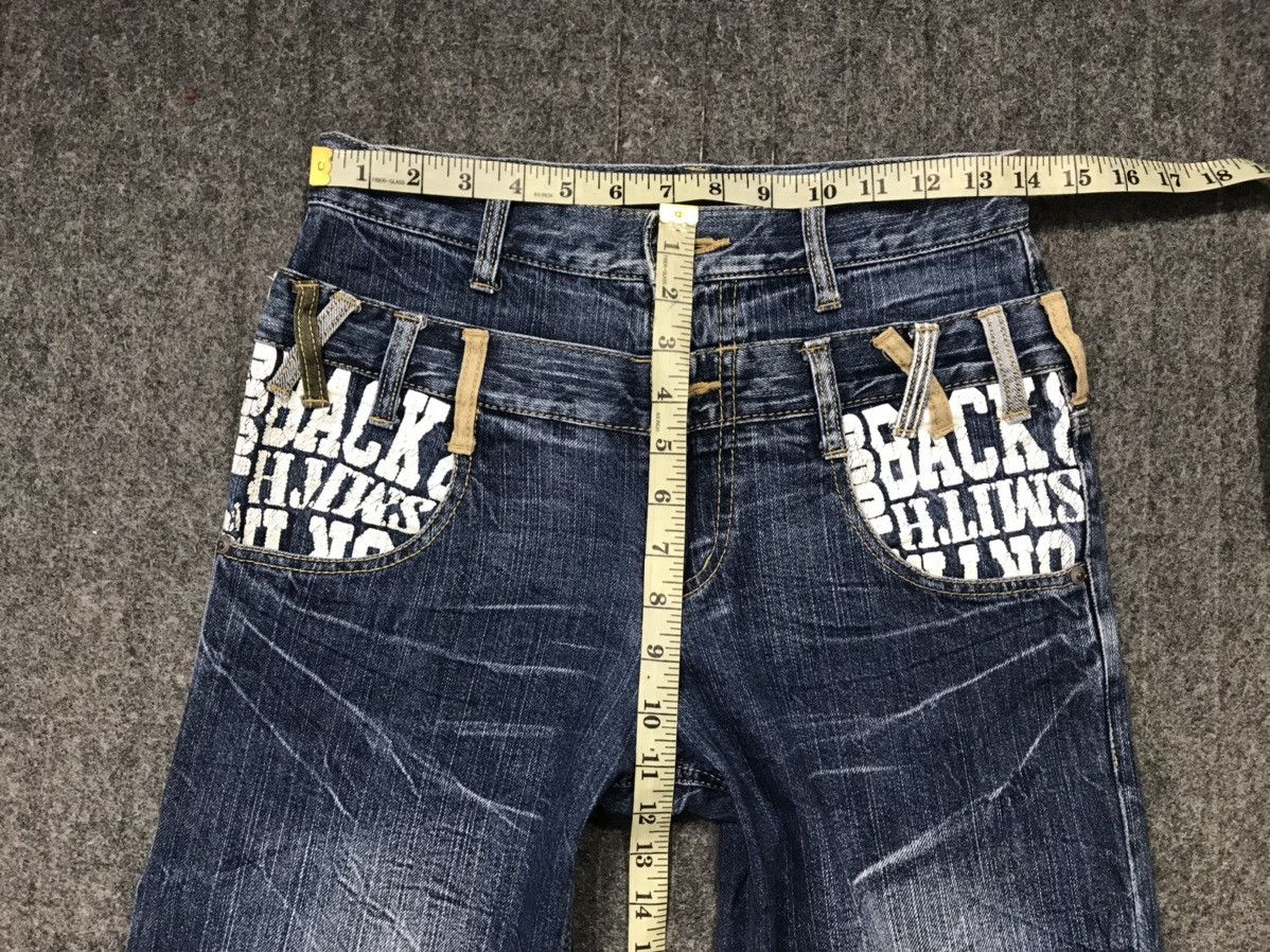 Japanese Brand Back & Forth Denim Jeans Double Waist Fits Size 28 29 Size US 28 / EU 44 - 8 Thumbnail